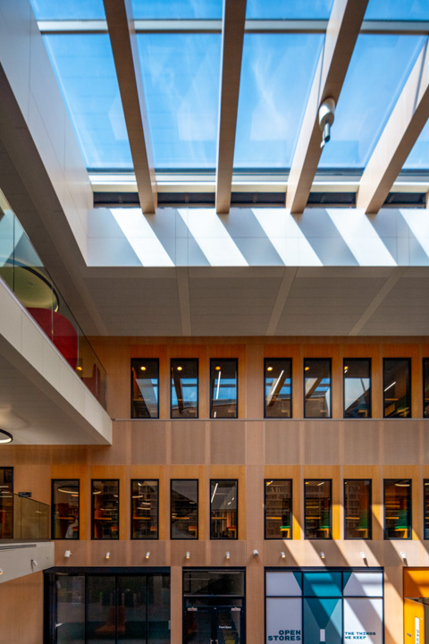 David Hockney Building Skylight and Upper Levels