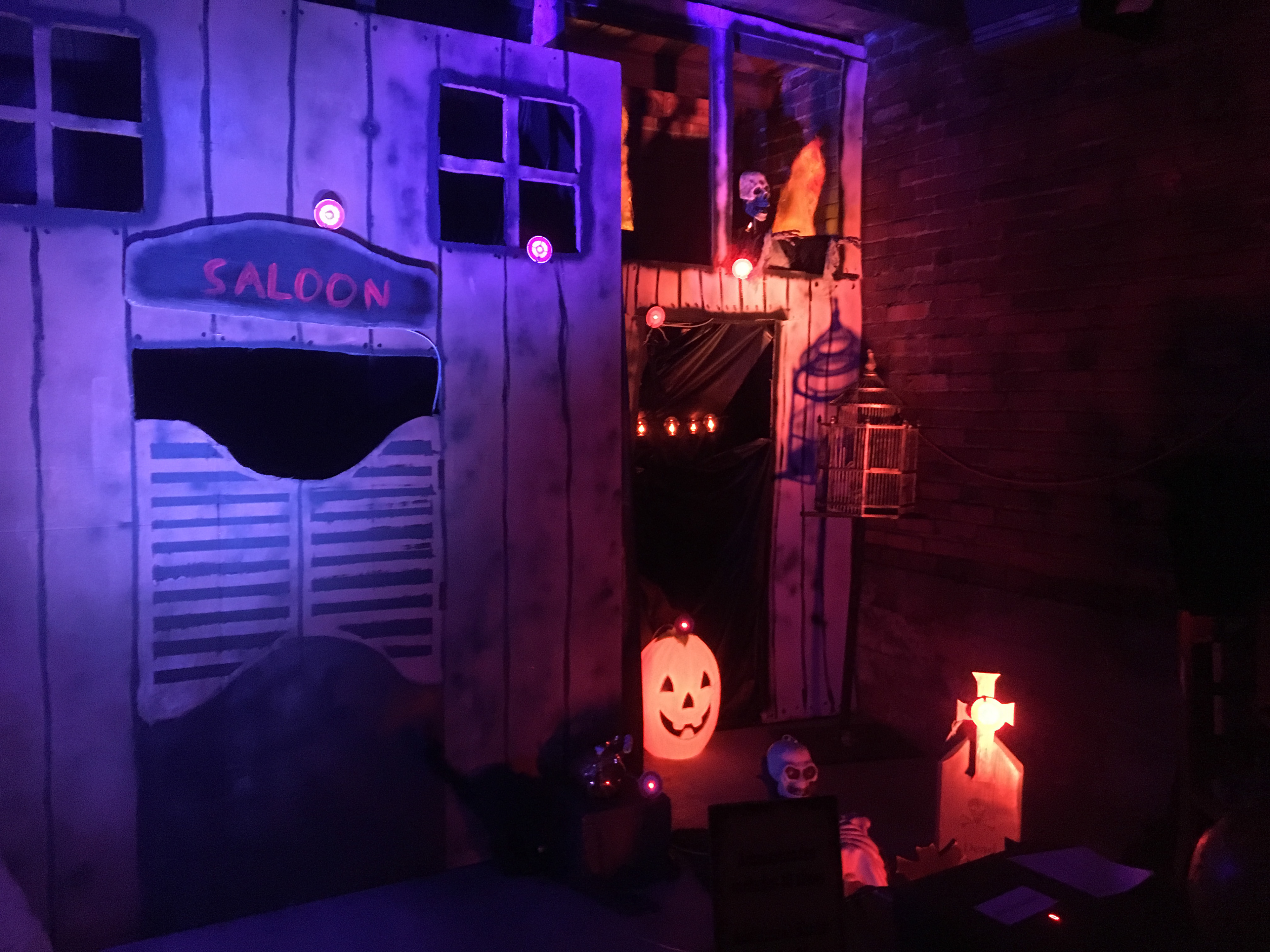 Shooting Gallery at Night