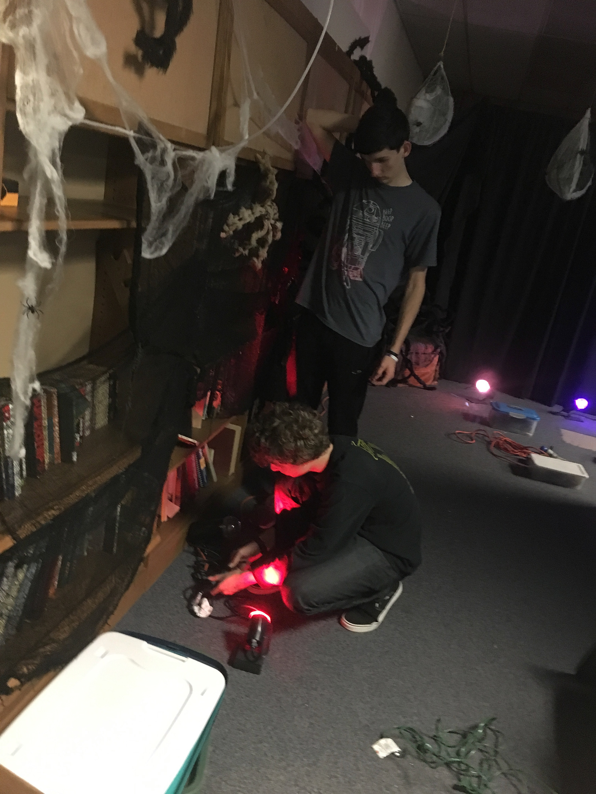 Setting Up Lighting in Space