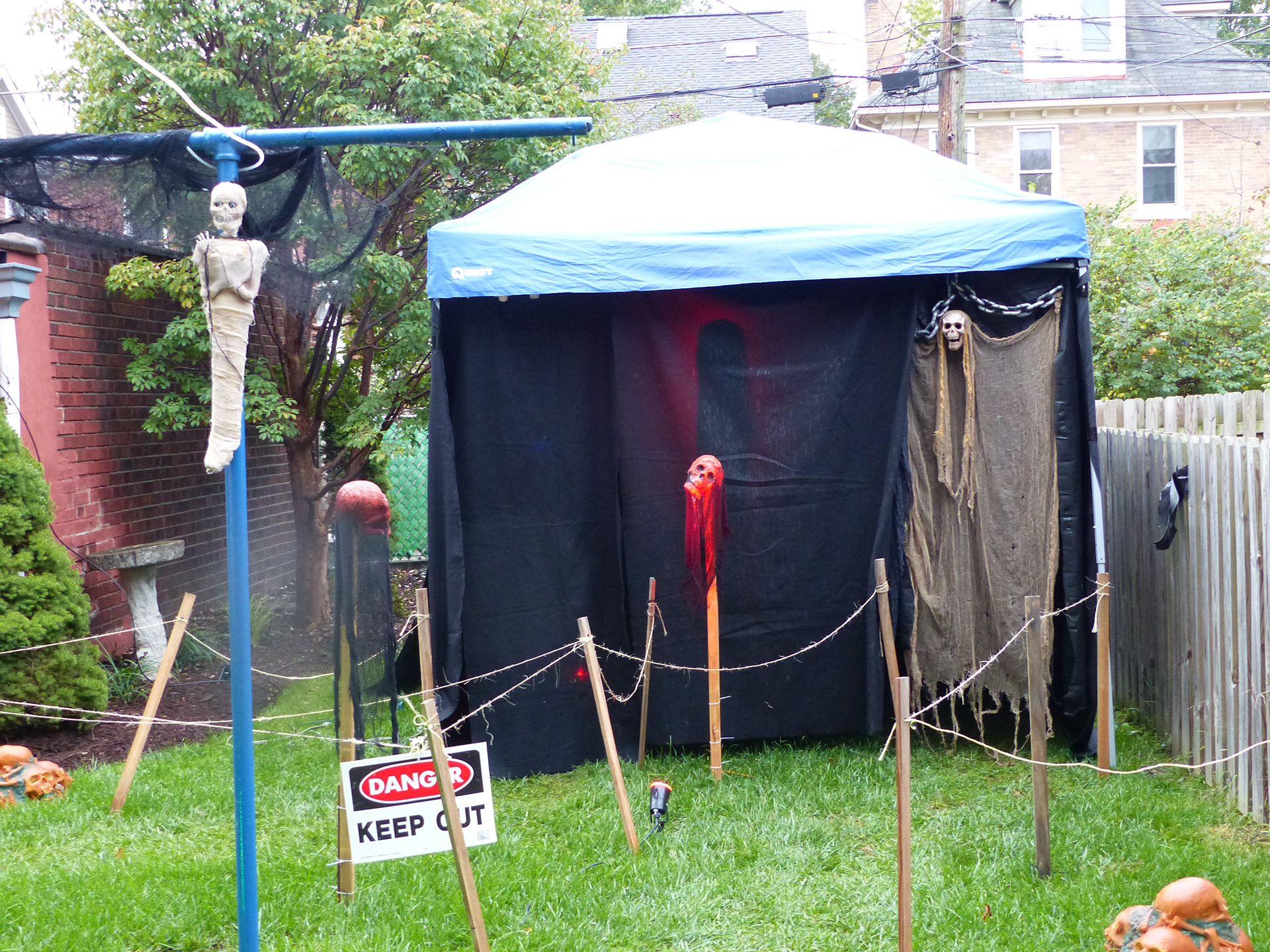 Entrance to The Seance Tent