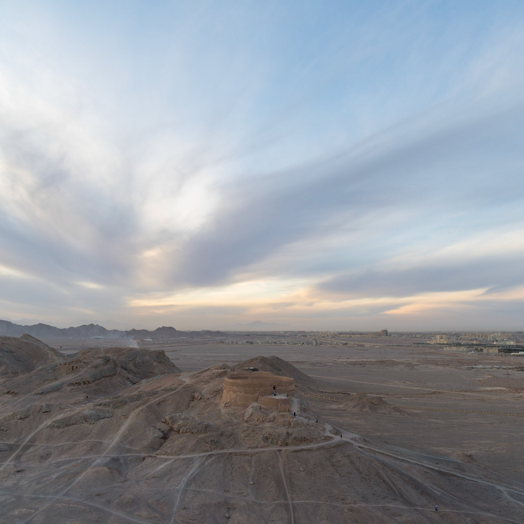 Iran, Yazd, イラン, ヤズド, 沈黙の塔, 鳥葬場