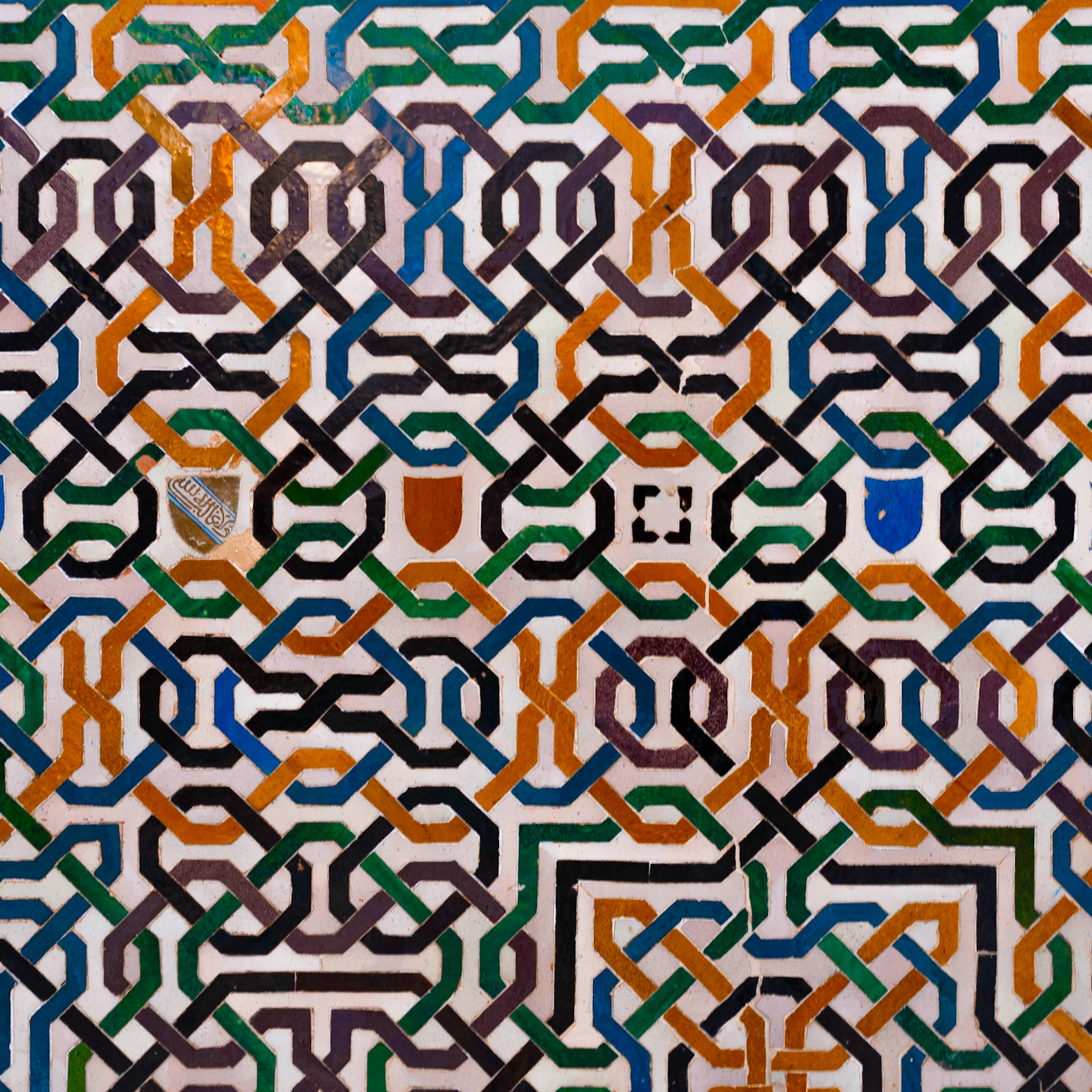 Tile, Alhambra, Granada, Spain, スペイン, グラナダ, アルハンブラ宮殿, タイル