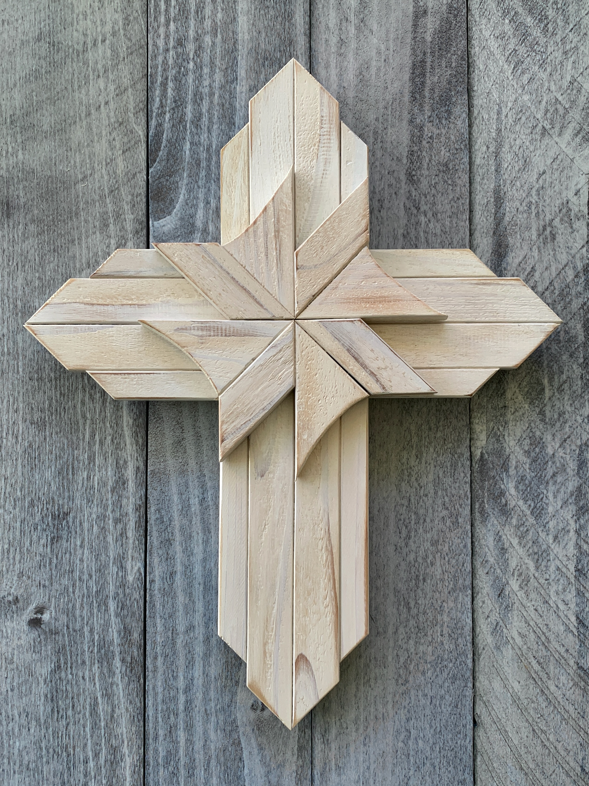 Light of Glory - whitewash (approximately 15" tall) $40