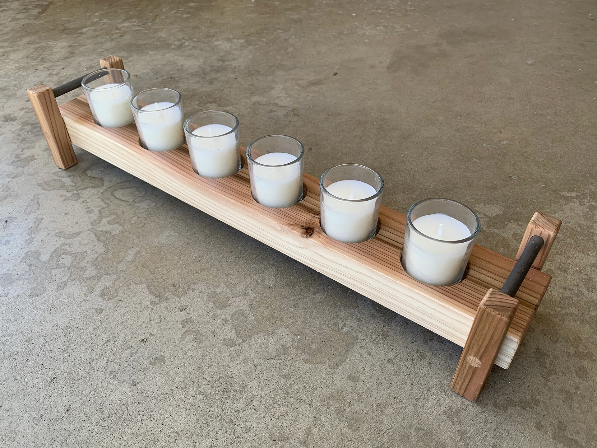 Candle Holder - natural (approximately 18” long) $55