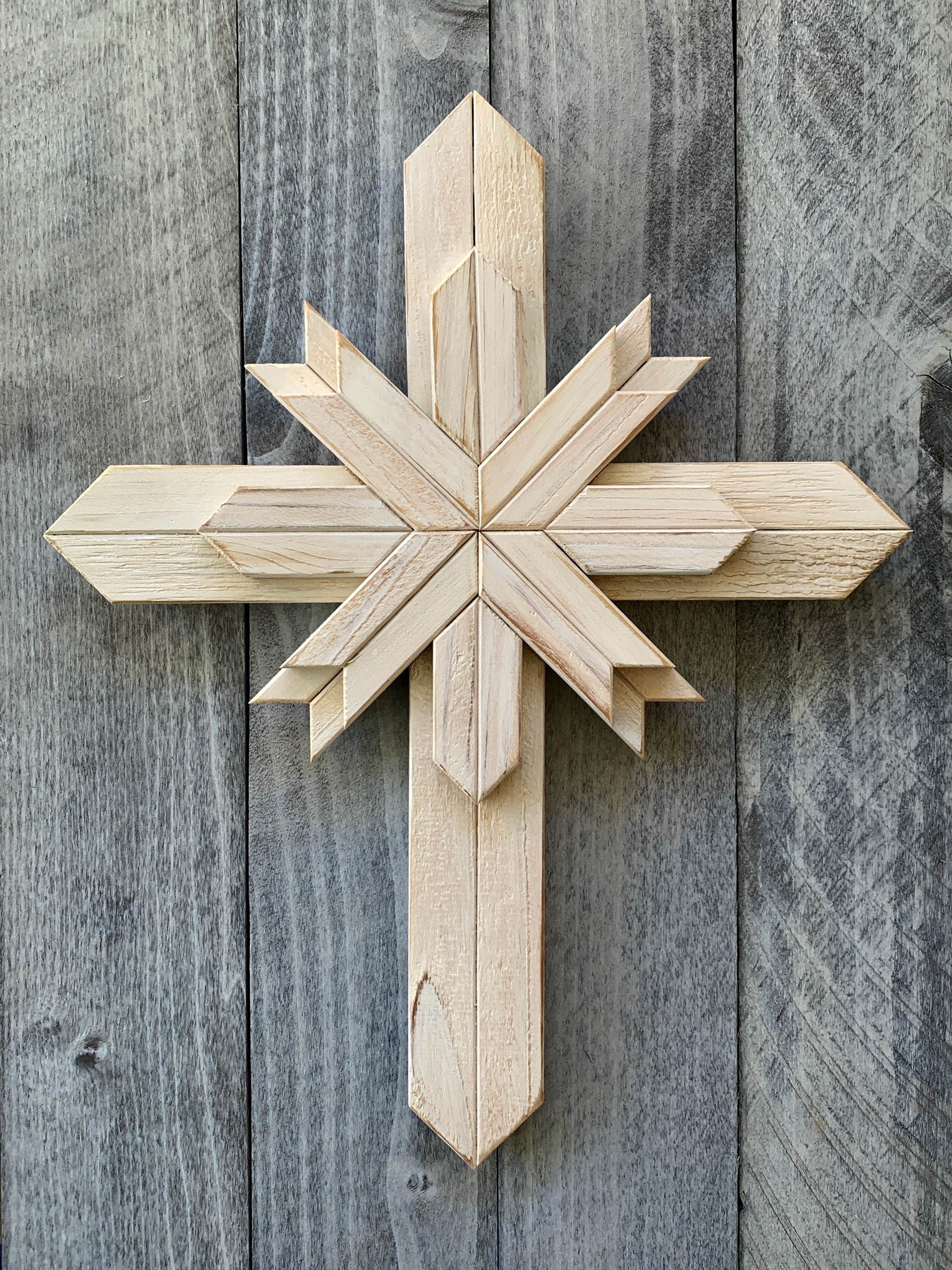 Guiding Light - whitewash (approximately 14" tall) $45