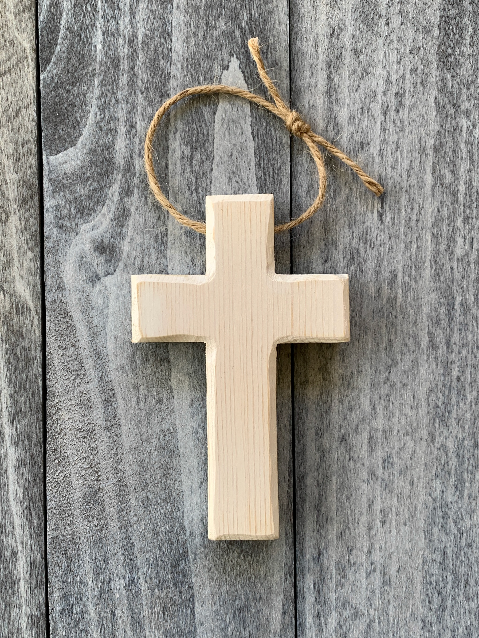 Weatherford (jute lanyard) - whitewash (approximately 5" tall) $10