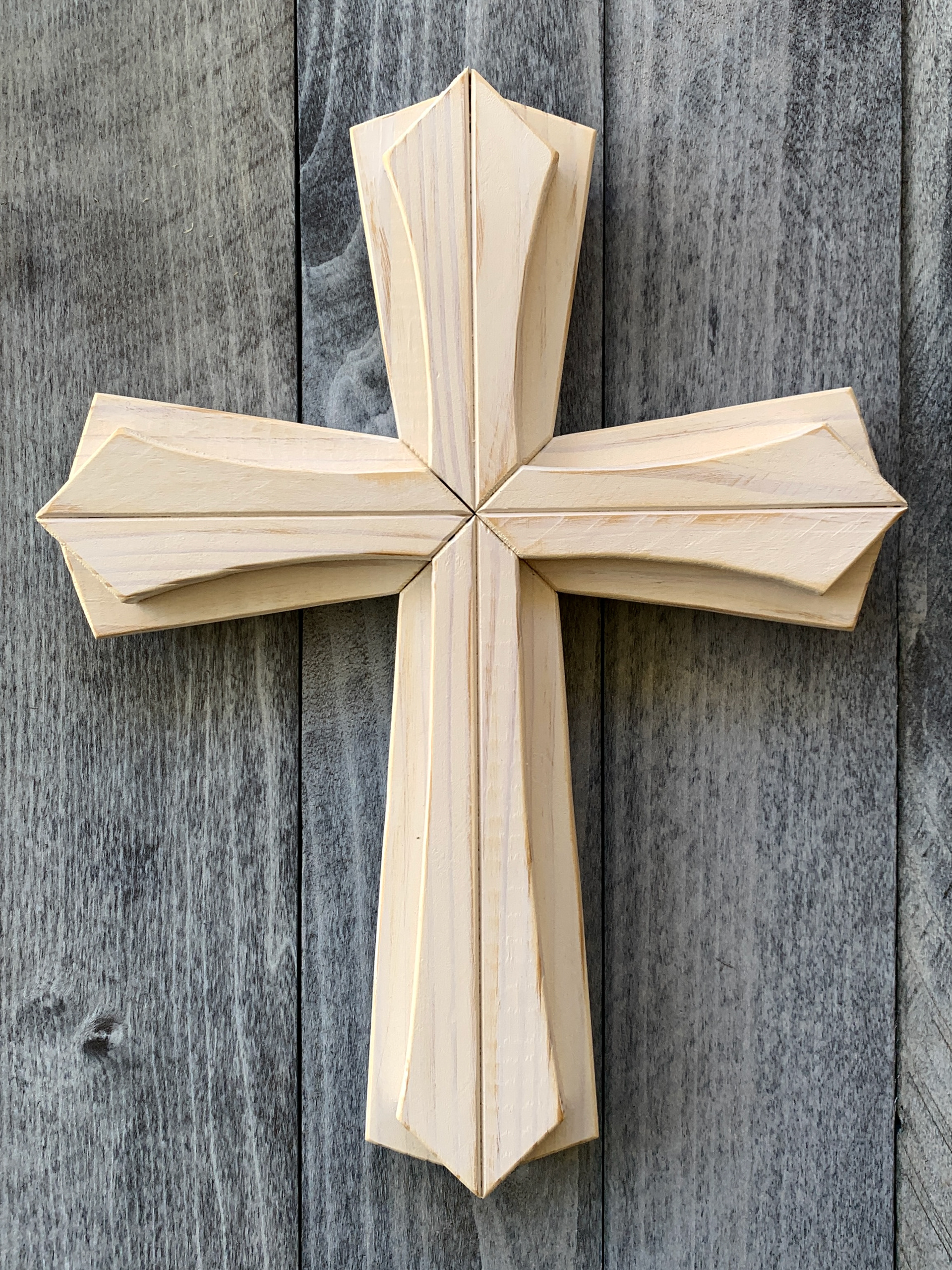 Barnsley - whitewash (approximately 14" tall) $40