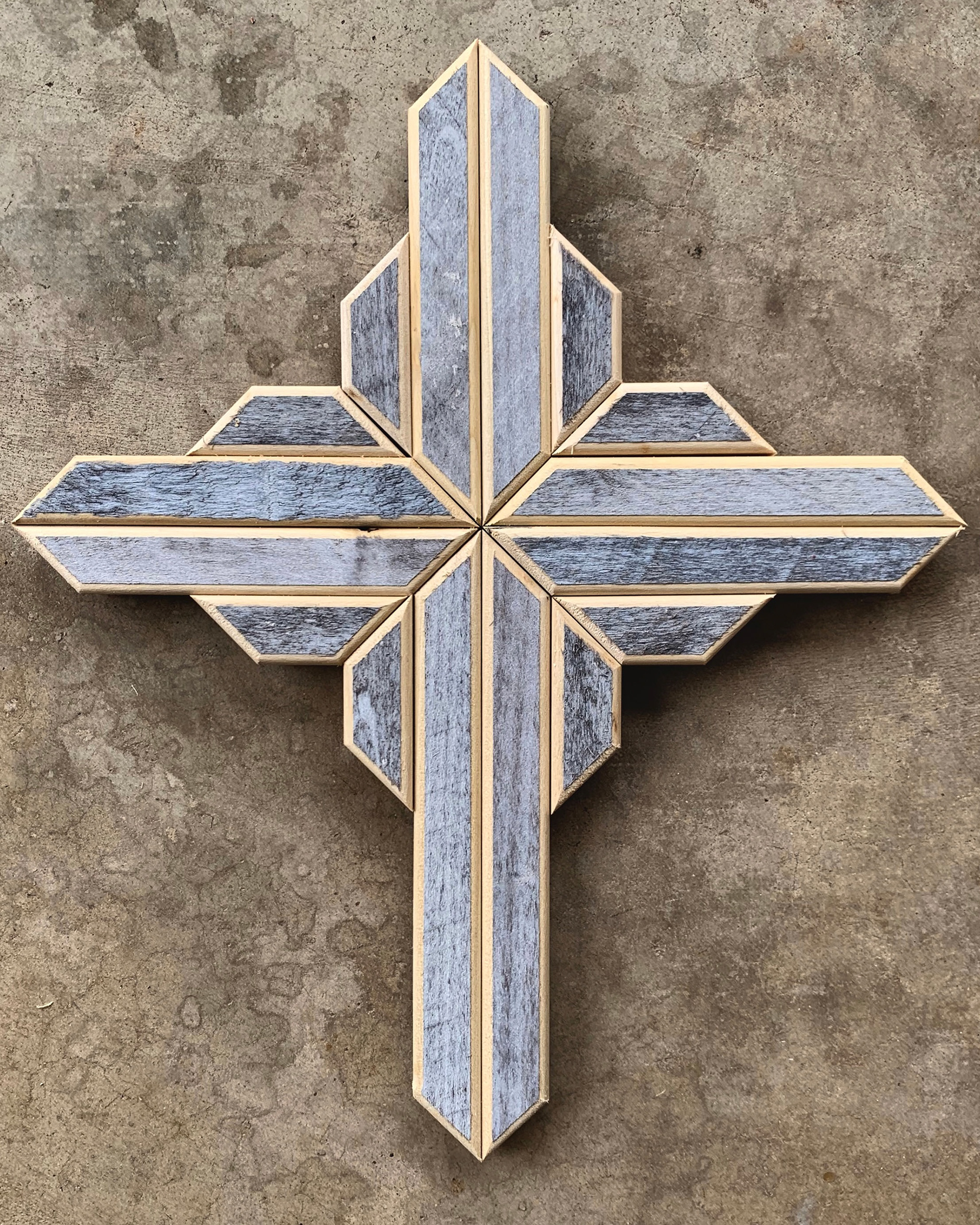 Wexford - weathered gray (approximately 12" tall) $25