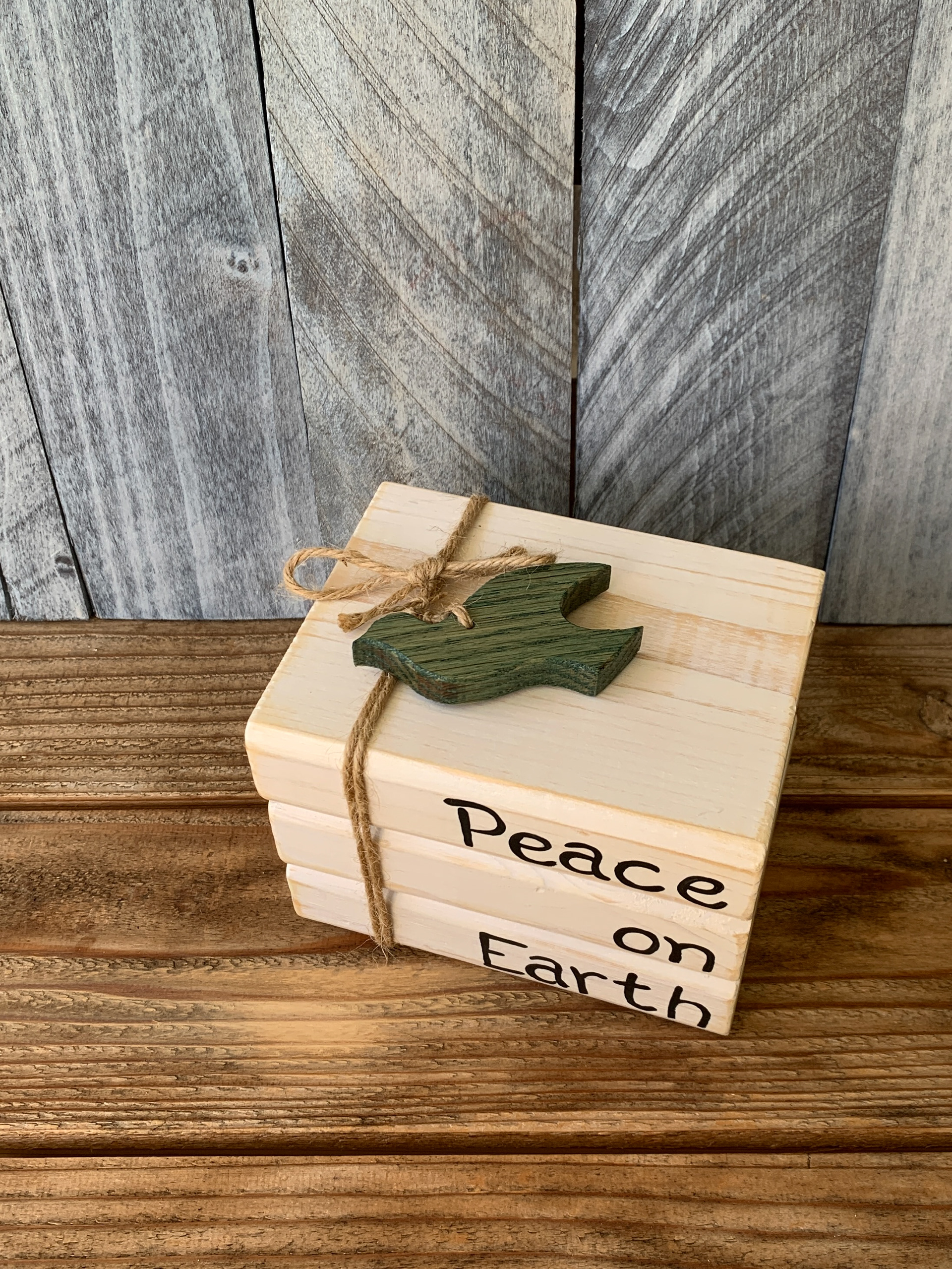 Peace on Earth Book Stack (view 2)