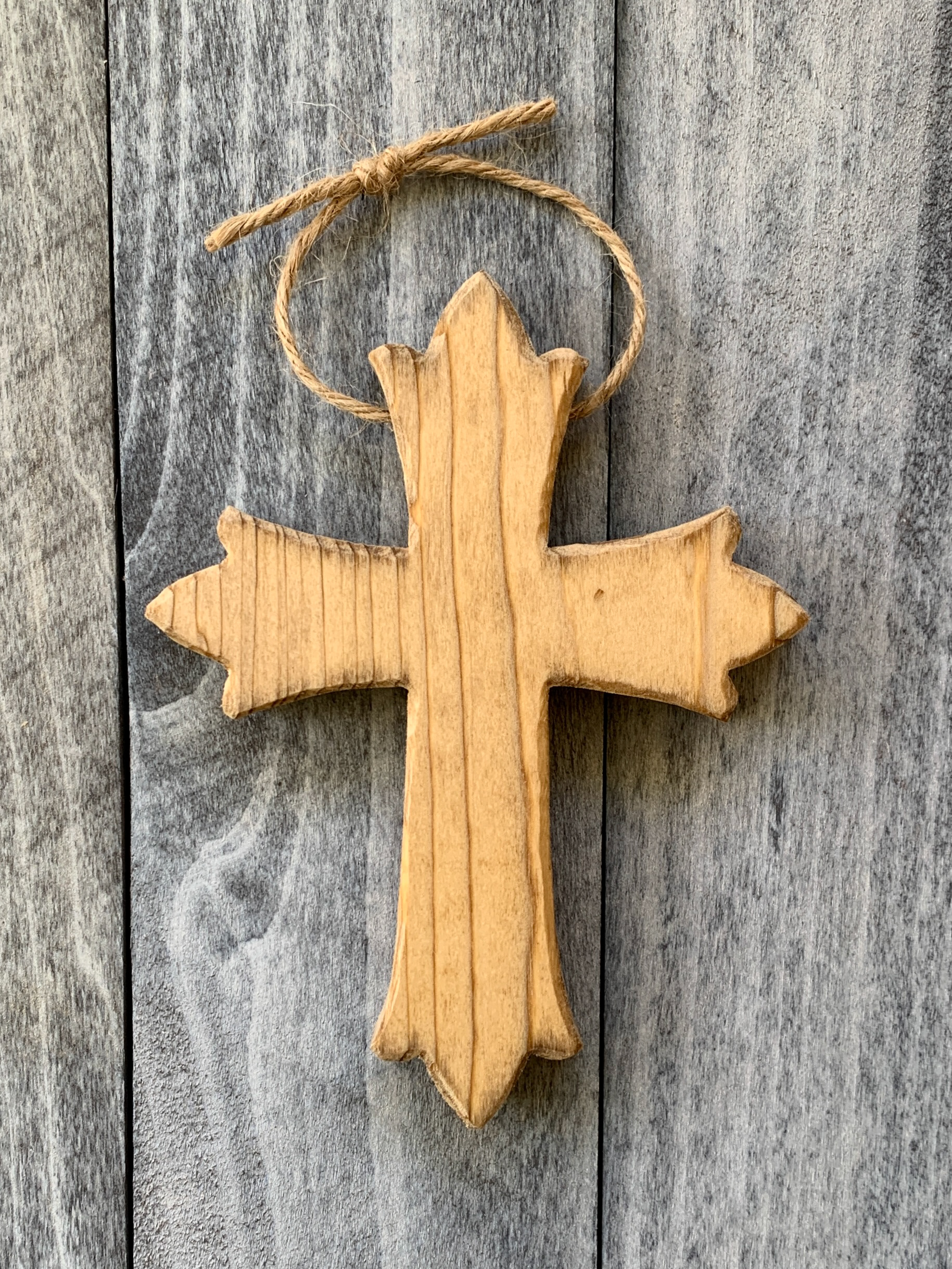 Colchester (jute lanyard) - natural (approximately 6" tall) $15