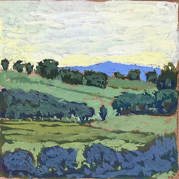 Hillside after Sunset