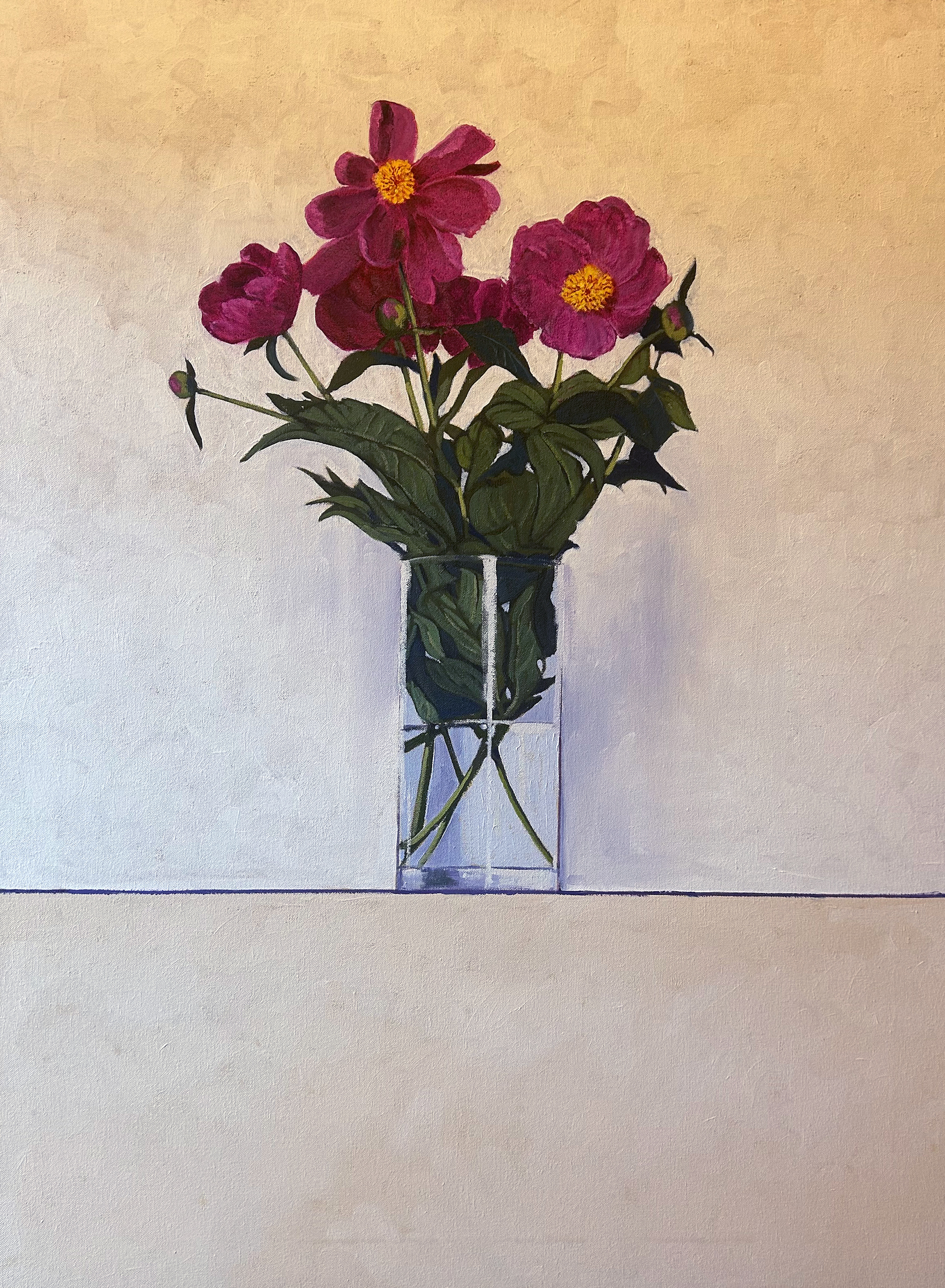 Flowers 30x40 oil on canvas