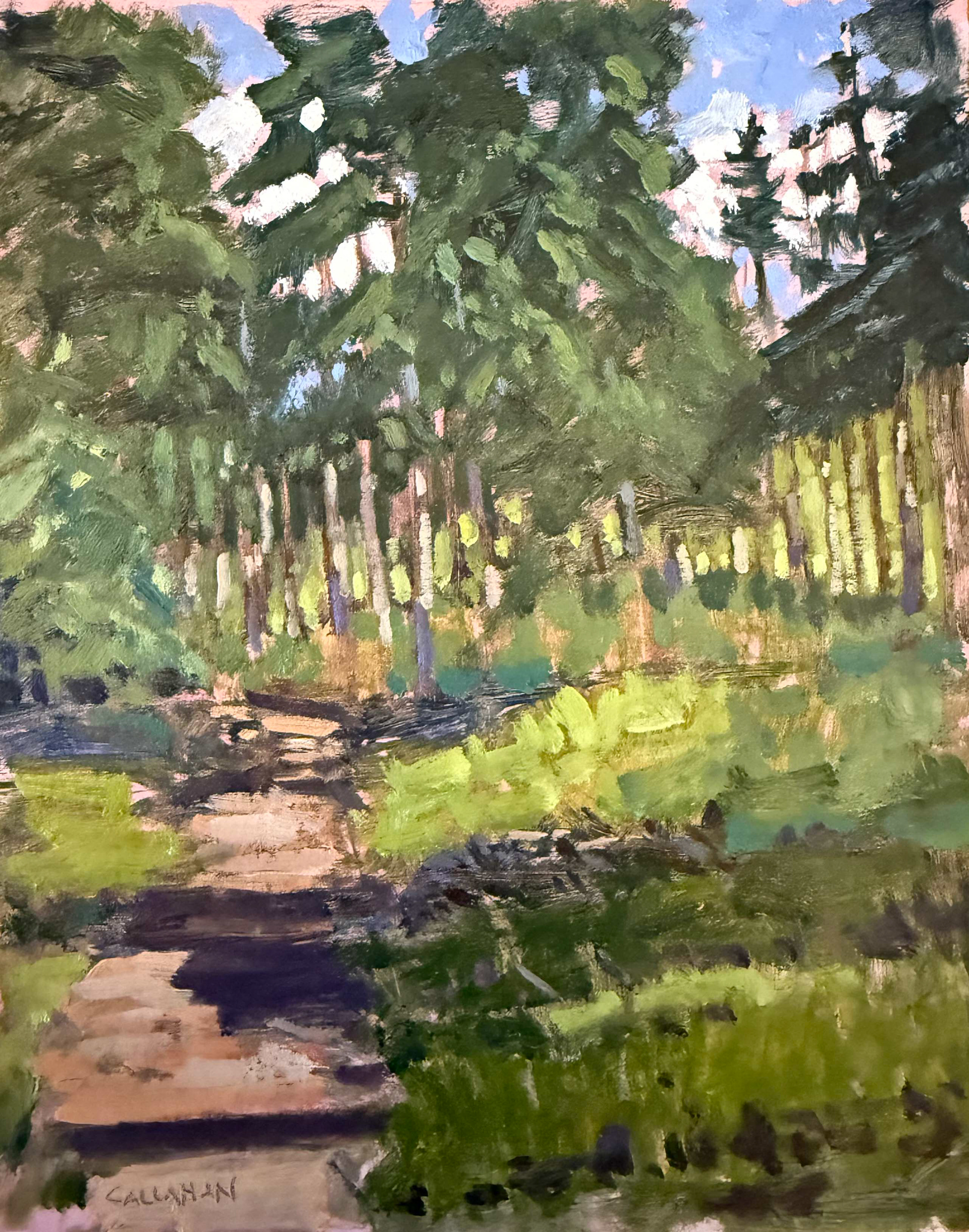 Uphill Path 8x10
