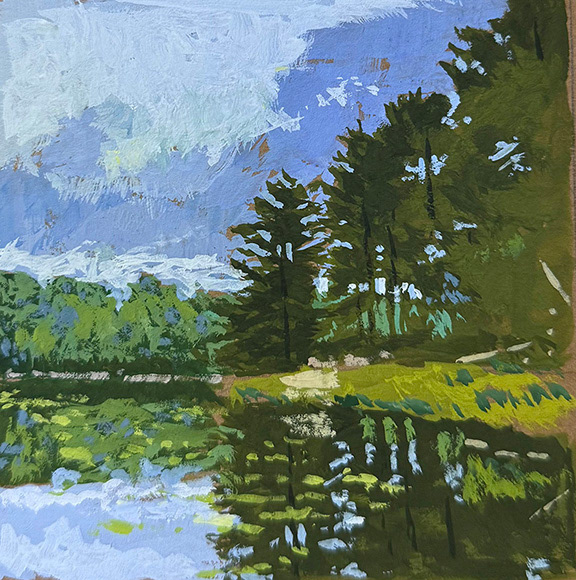 Pond in Summer