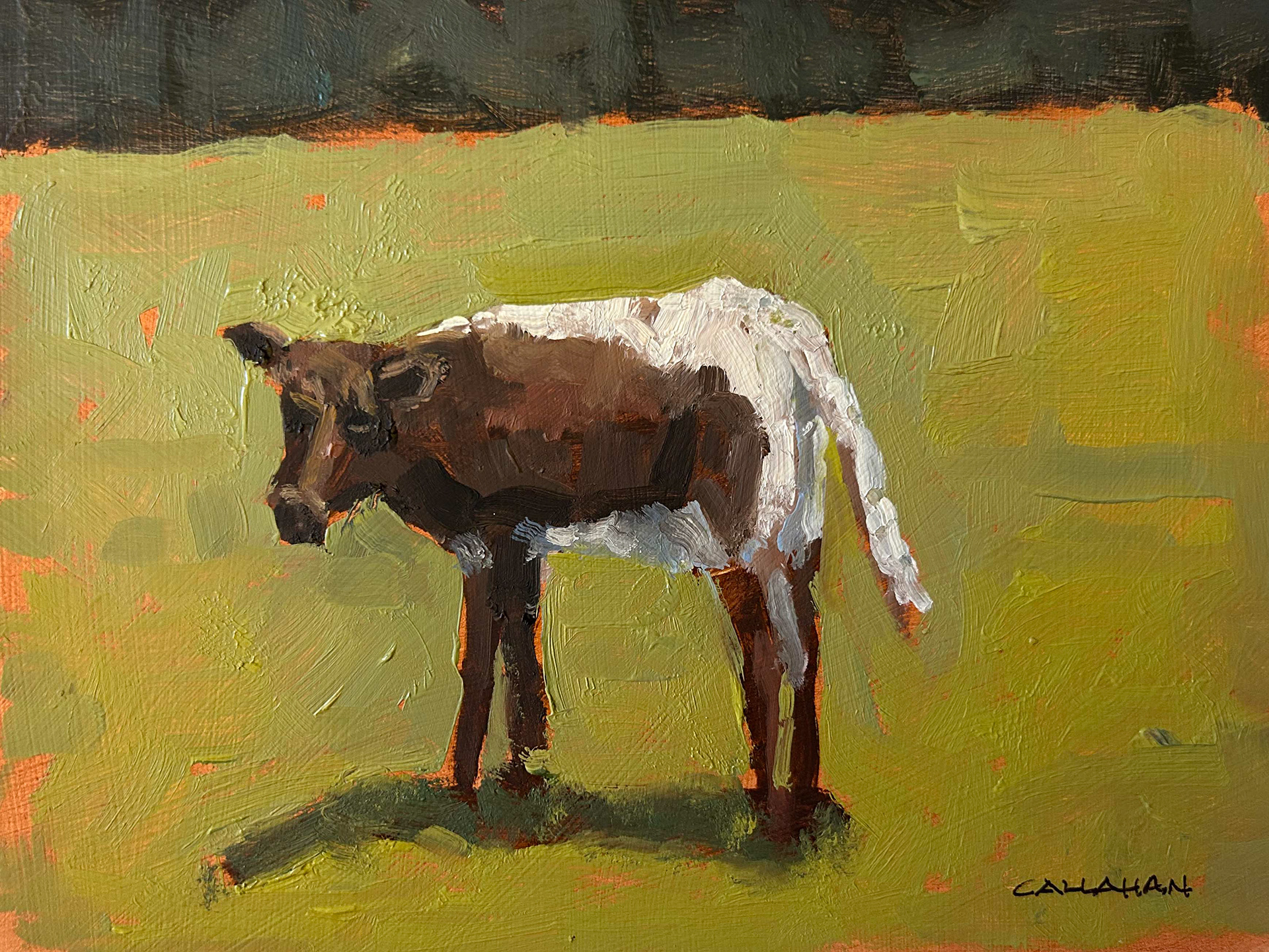 Little Guy, 8x6 Oil on Panel 