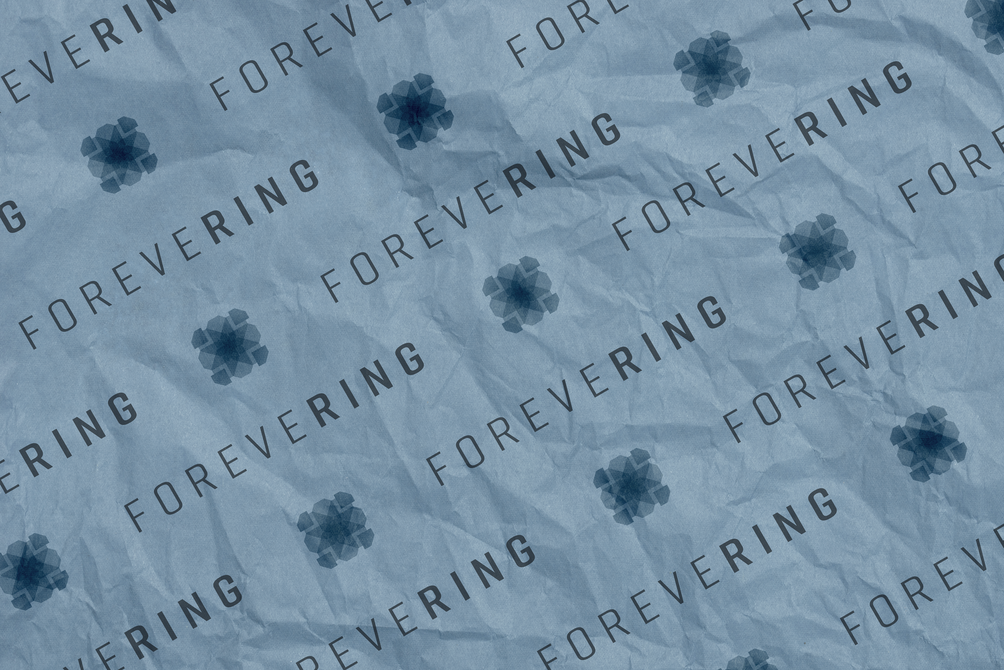 Branded tissue paper was created to elevate the clients experience.
