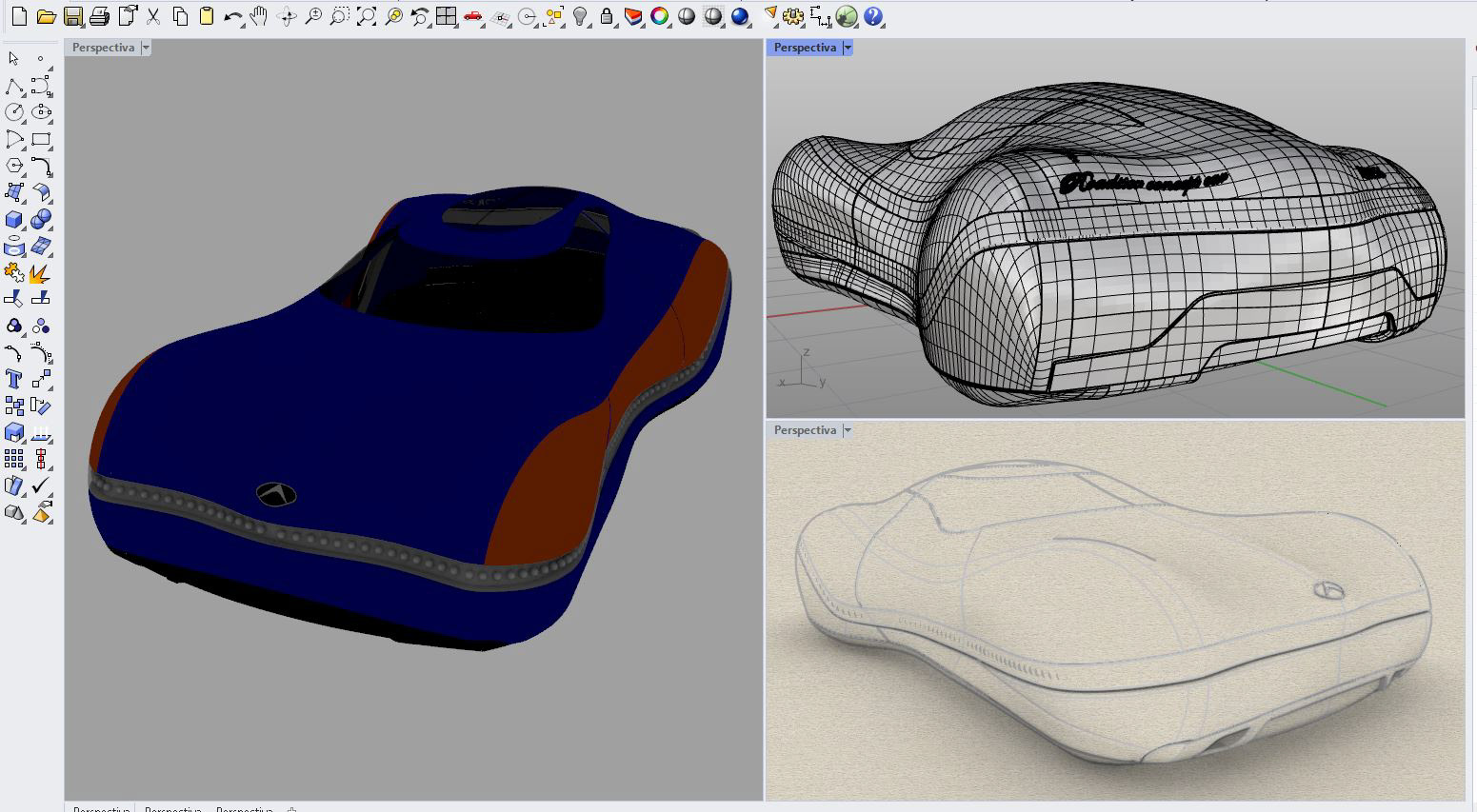 Modelado en Rhinoceros 3D