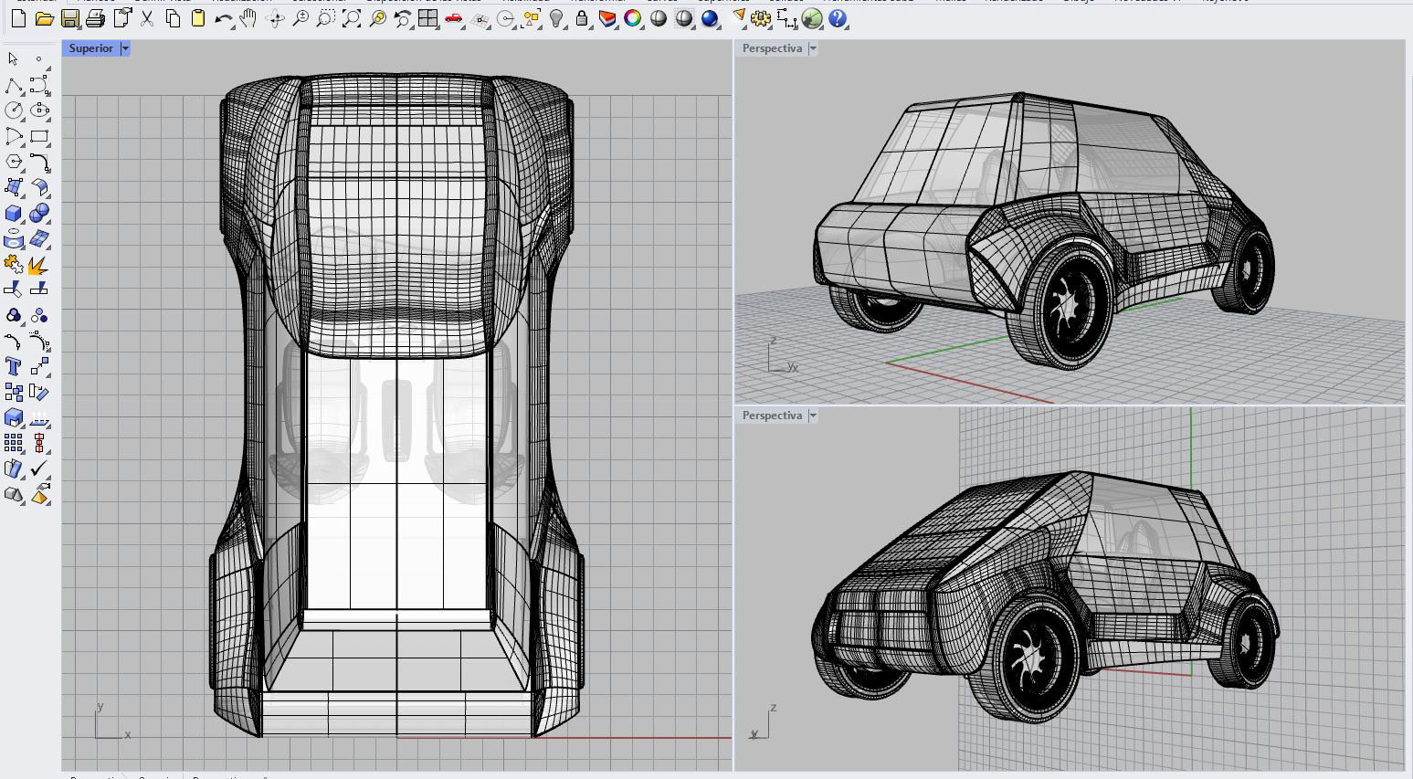 Modelado en Rhinoceros3D