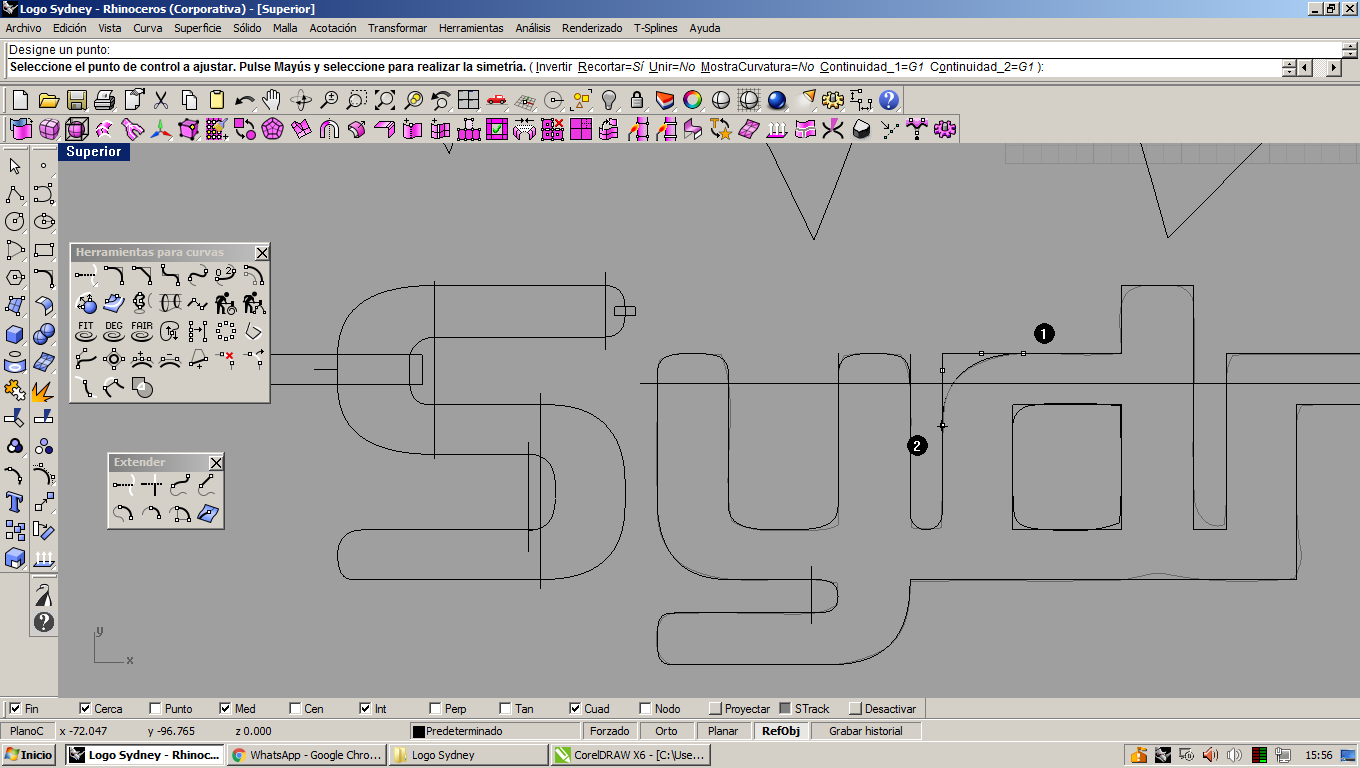 Parametrización en Rhinoceros