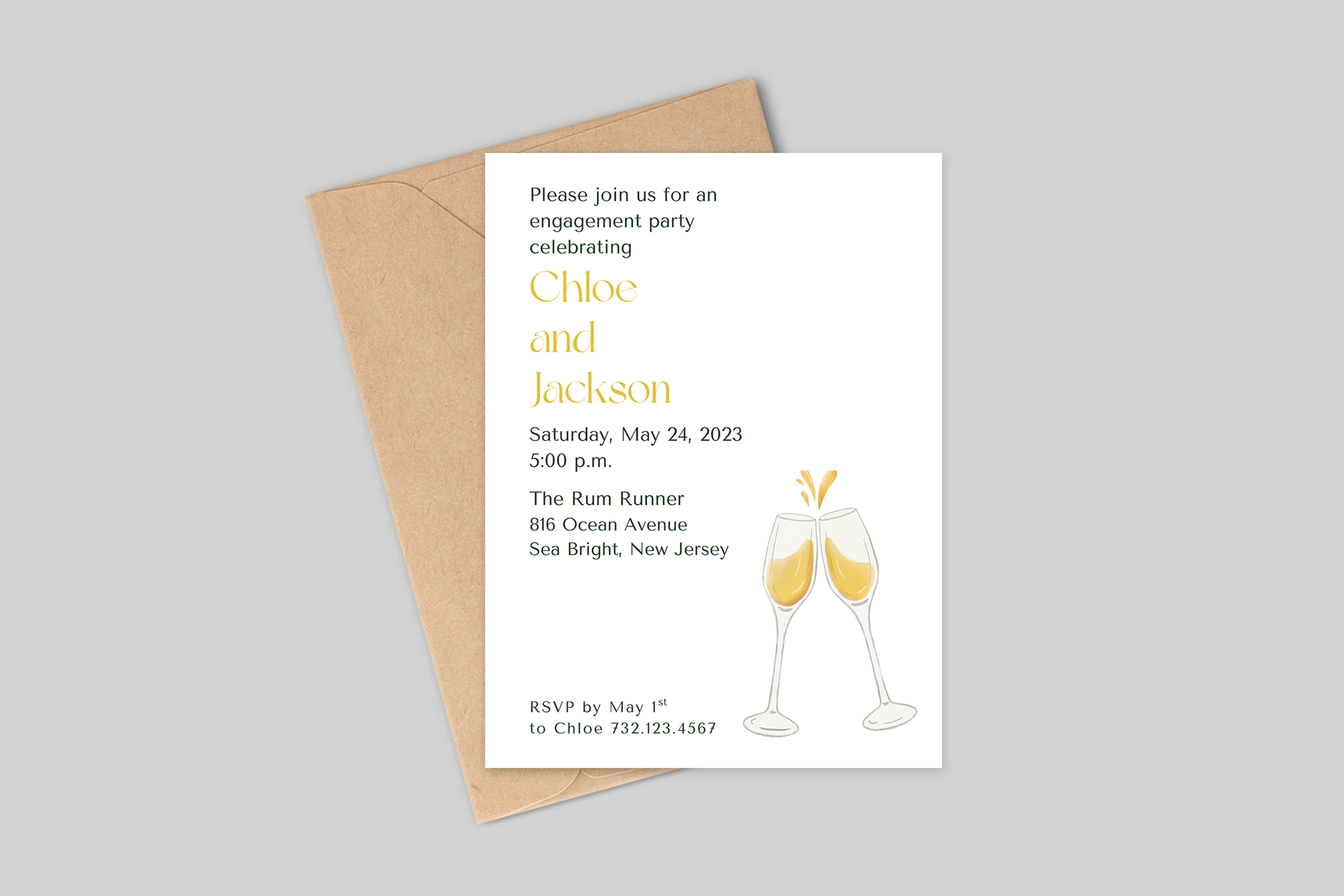 Engagement Party Invitation