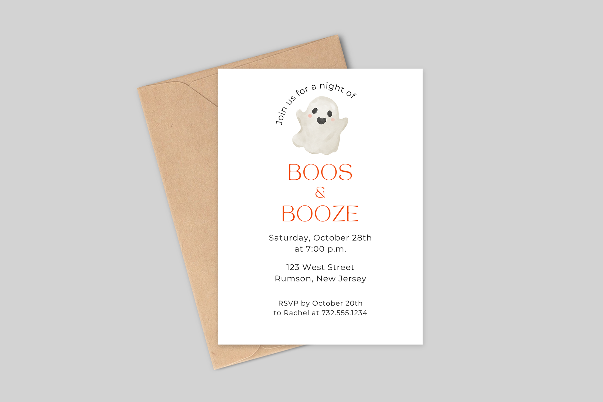 Halloween Party Invitation