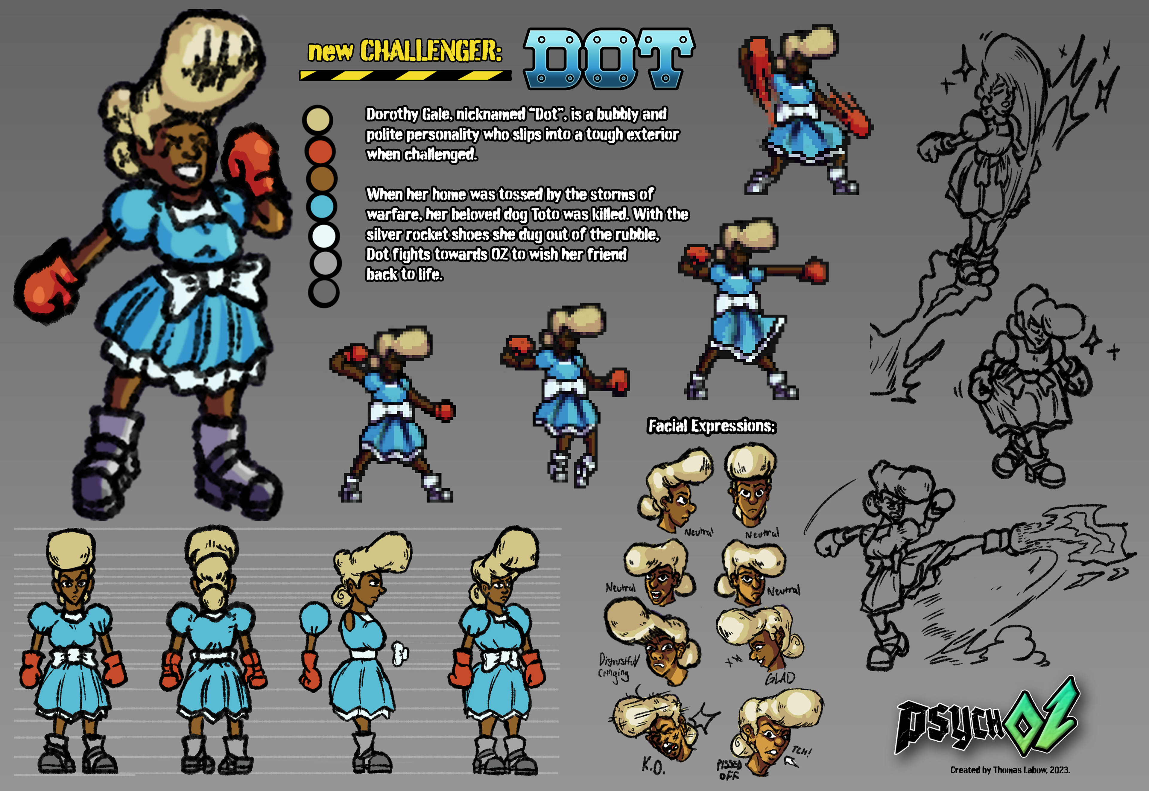 PsychOZ Dot Character Sheet