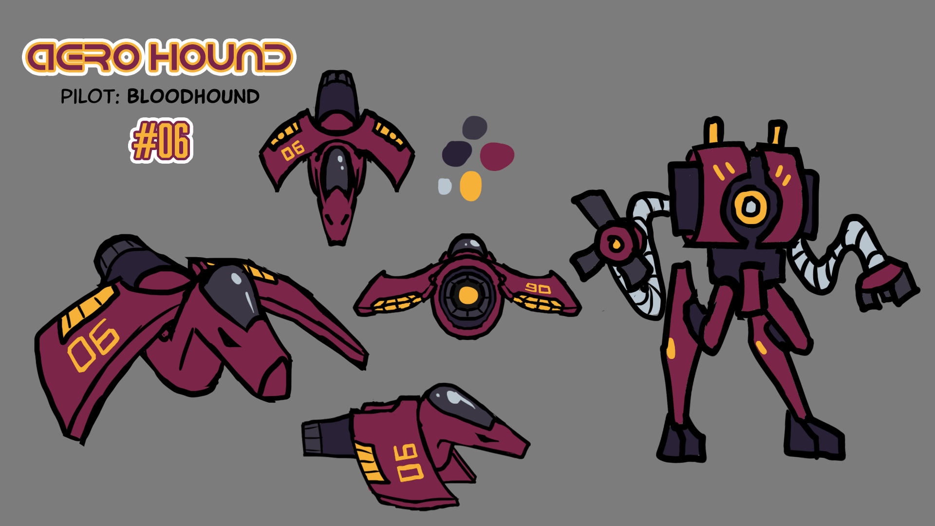 REVERB Animated Character Sheet - Aero Hound