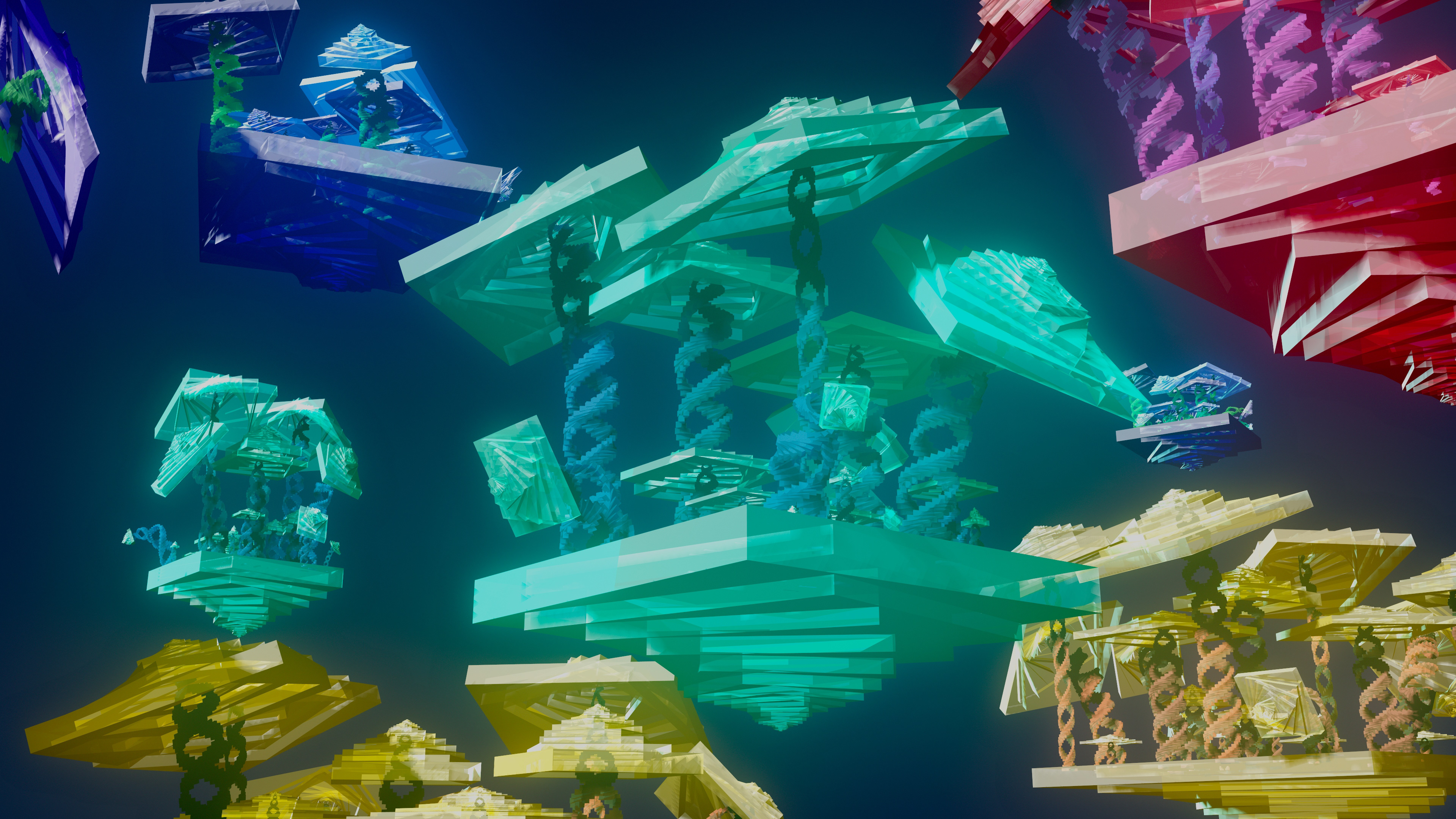 Abstract Geometric Sculpture - Fall 2023