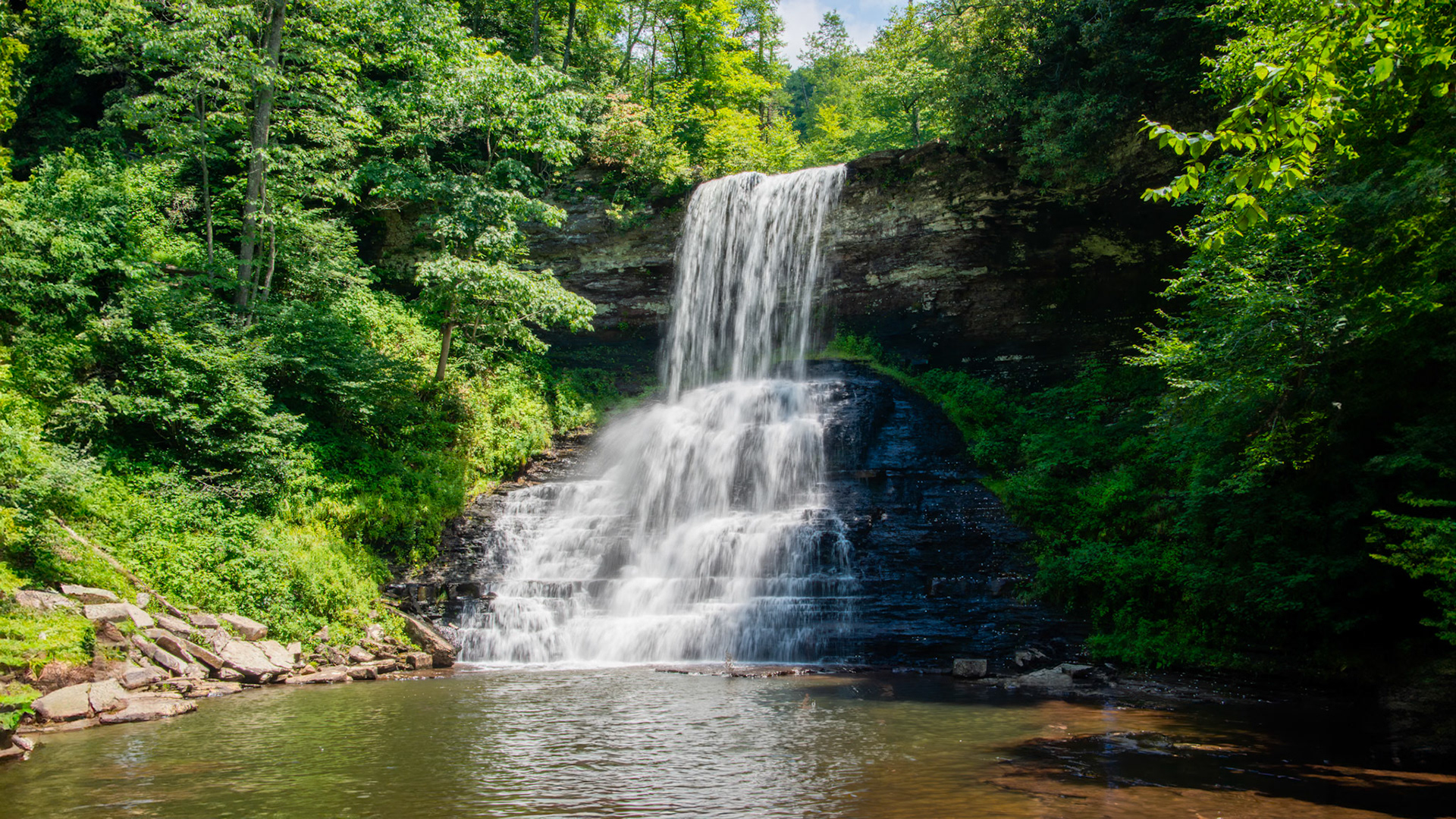 Location: Cascade Falls, Giles County, Va.