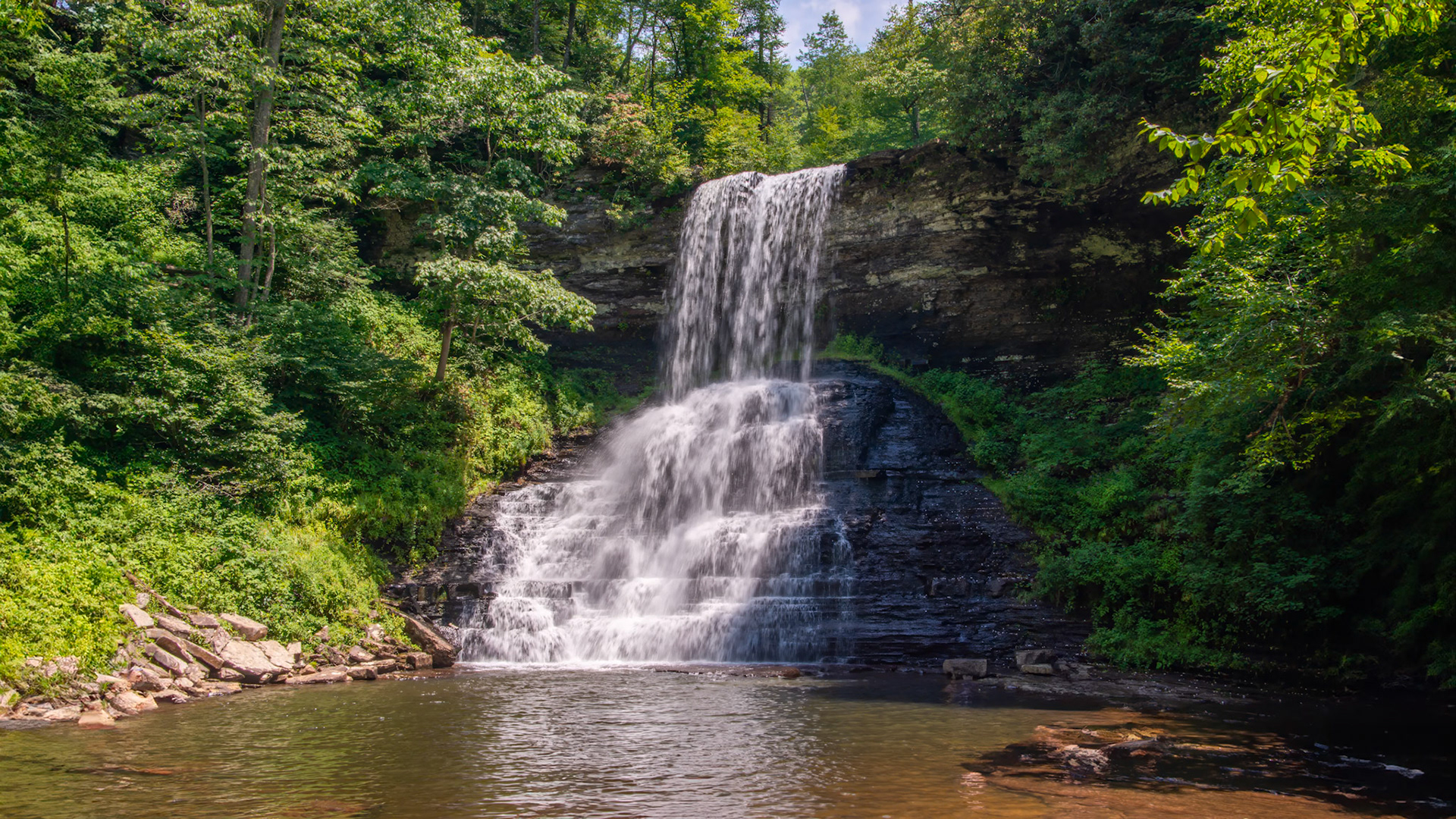 Location: Cascade Falls, Giles County, Va.