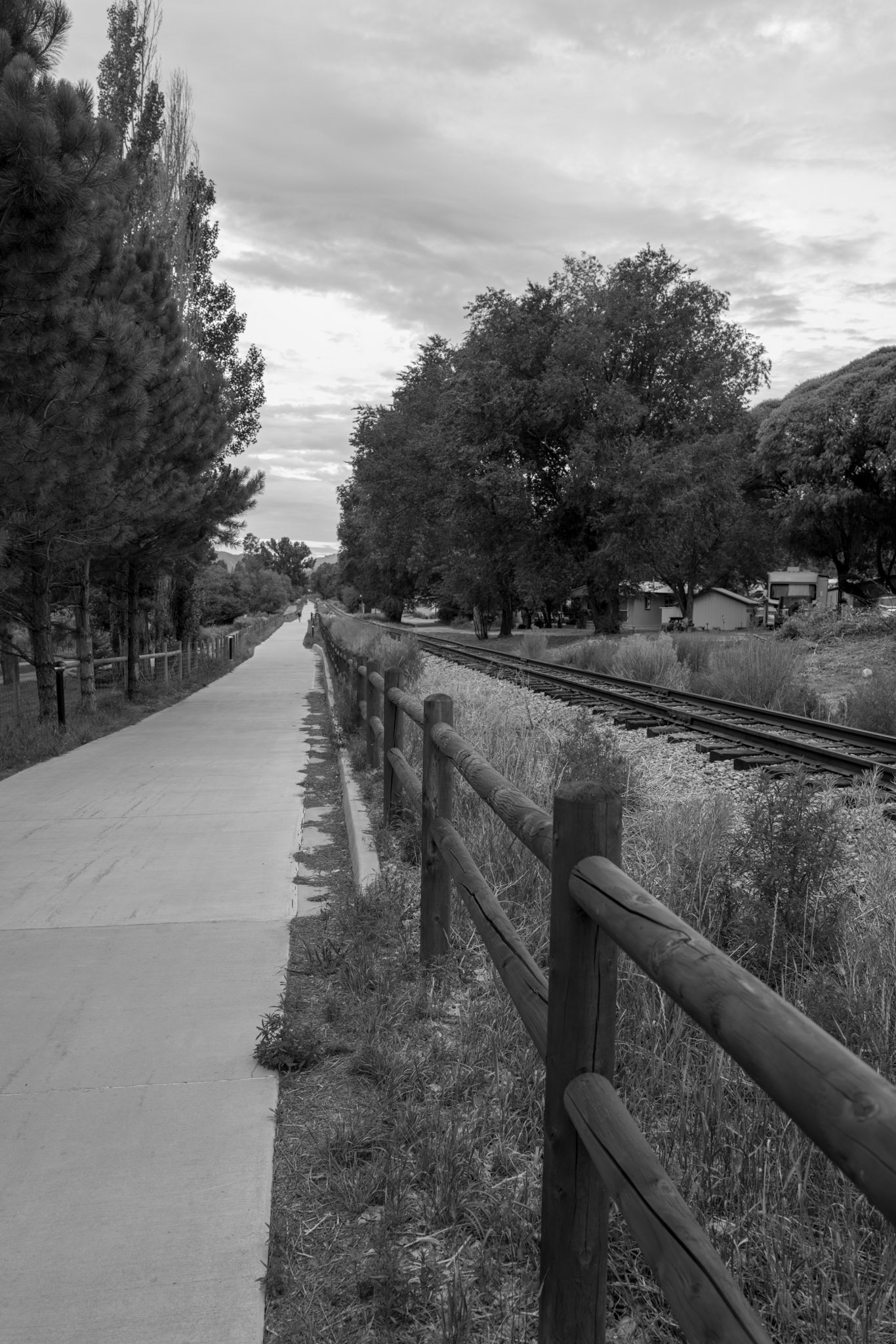 Round trip walk of the entire Animas River Trail in Durango, CO. I started early morning at the northern trailhead, Oxbow Park and Preserve, and walked south until reaching the end at Dallabetta Park. It took me about 3 hours to walk the 8.3 miles to the end before turning around to head back to Oxbow Park.