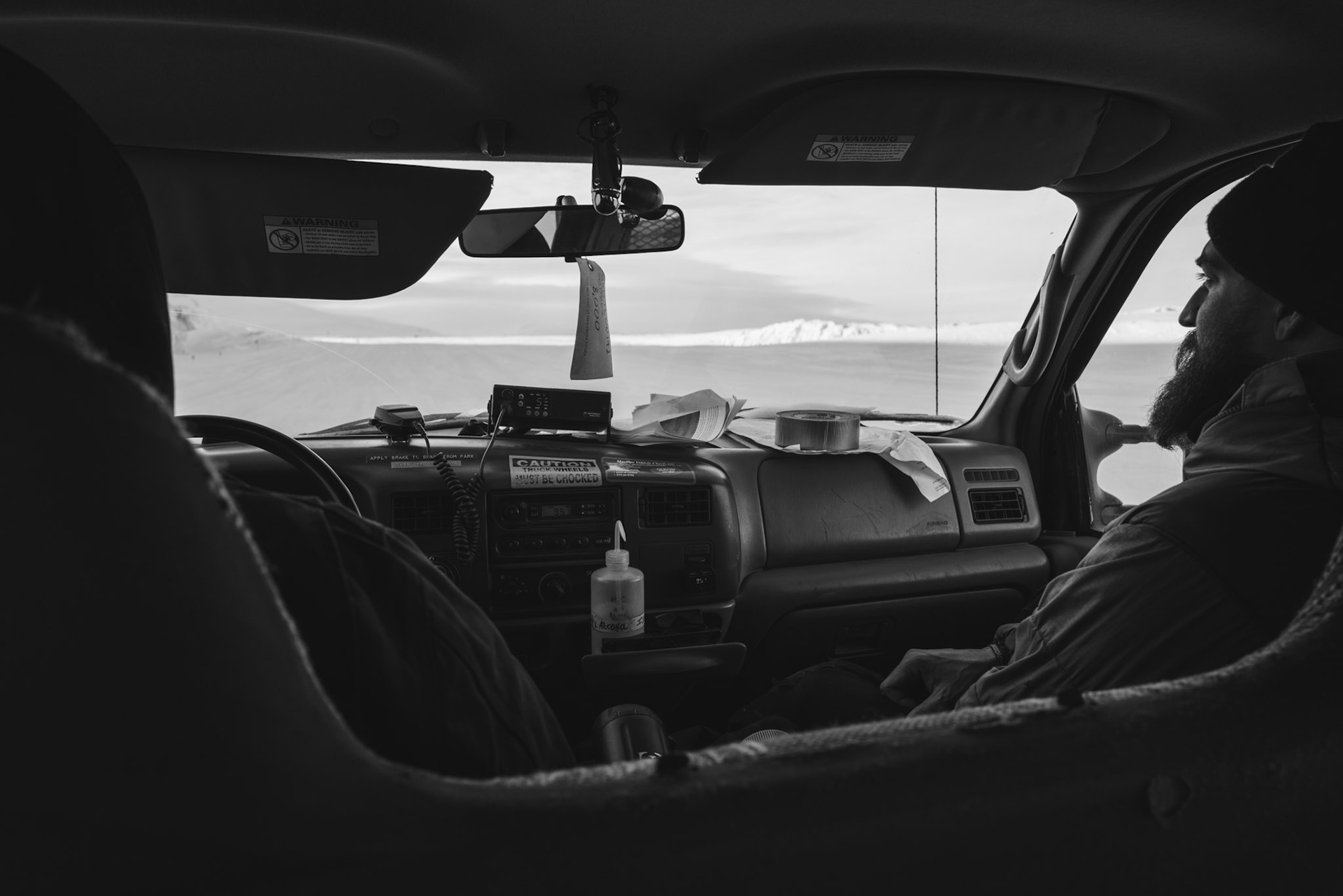 In the truck heading to Phoenix Airfield