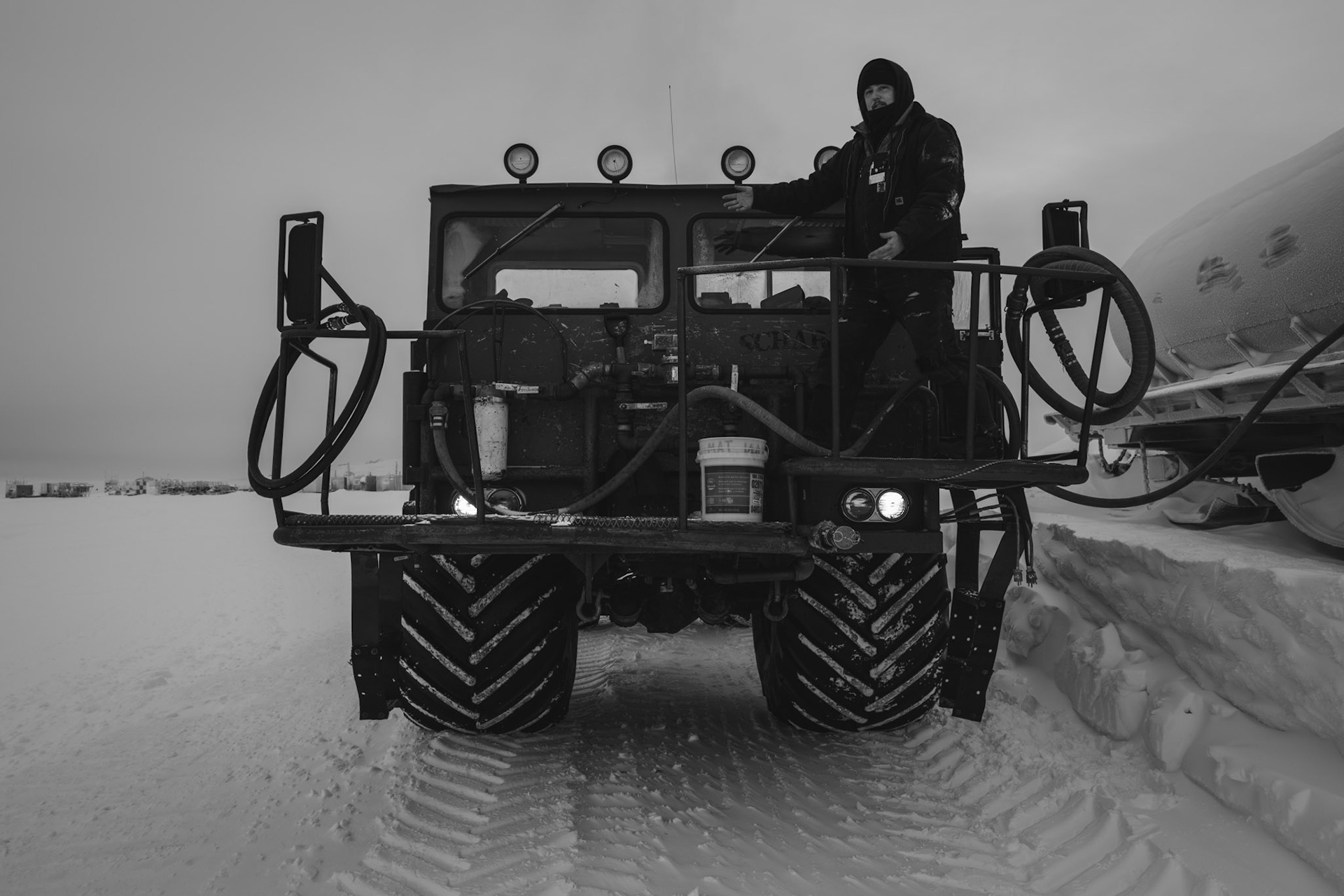 Fueling the day tank at Willy Field during Winfly 2022.