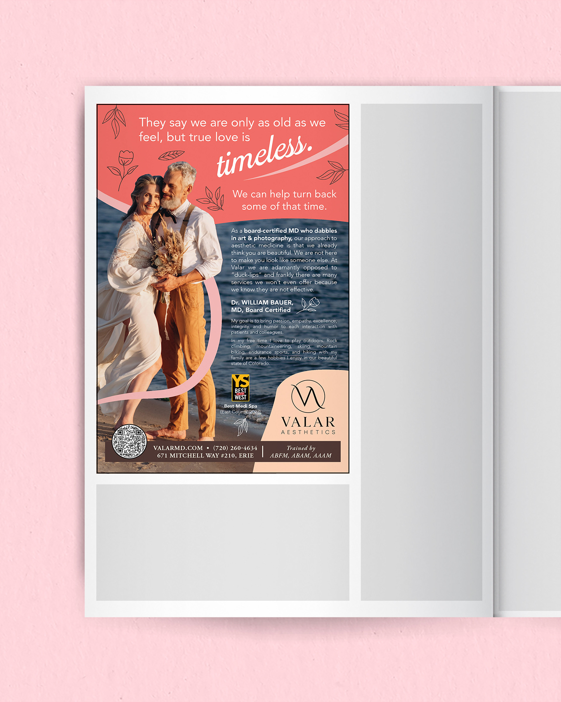 Valar Aesthetics ad mockup 3