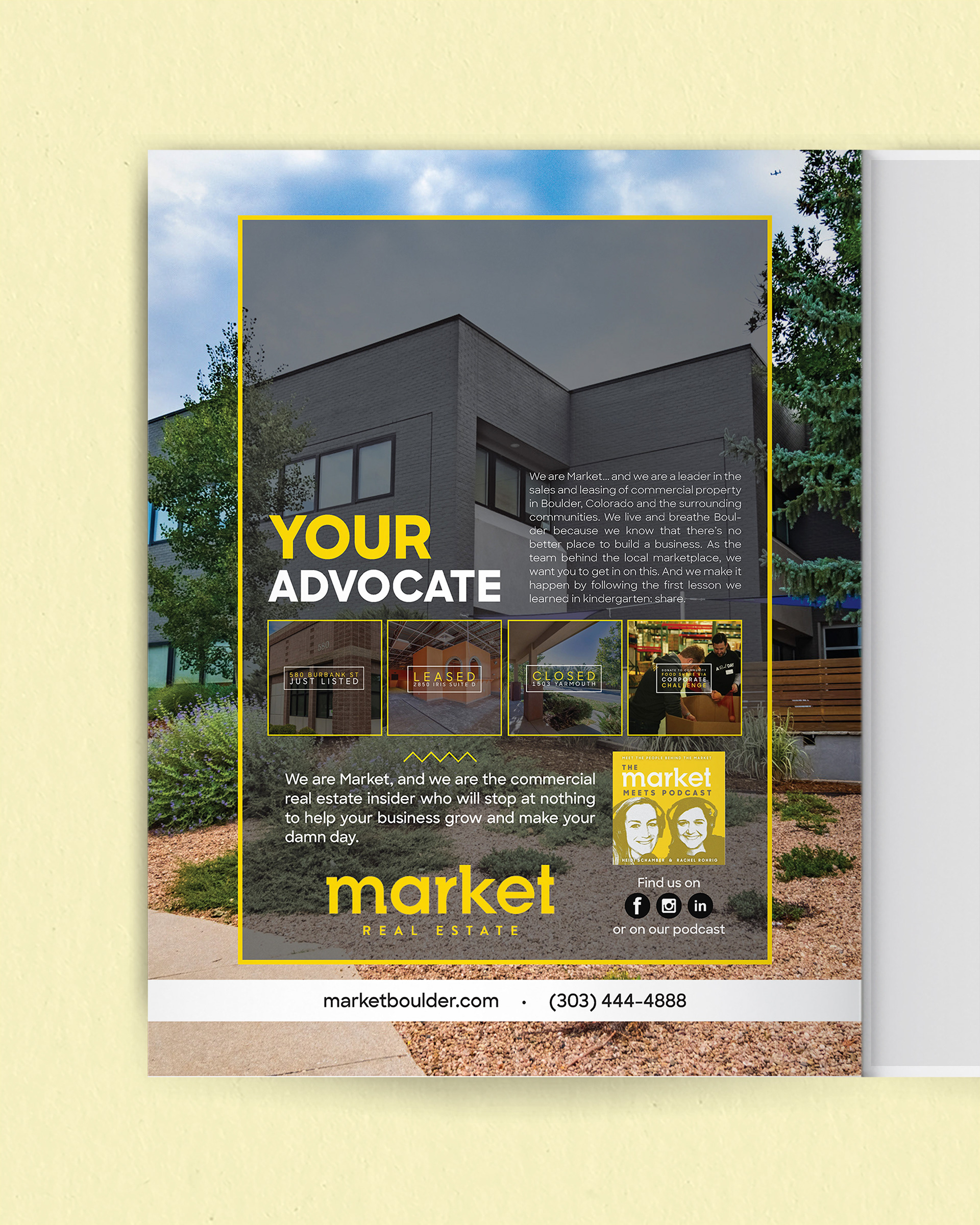 Market Real Estate SPEC mockup