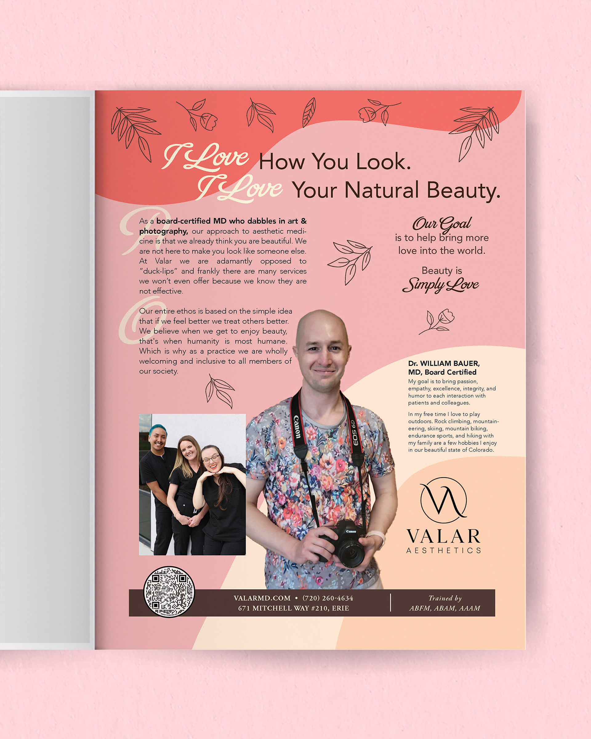 Valar Aesthetics ad mockup 1