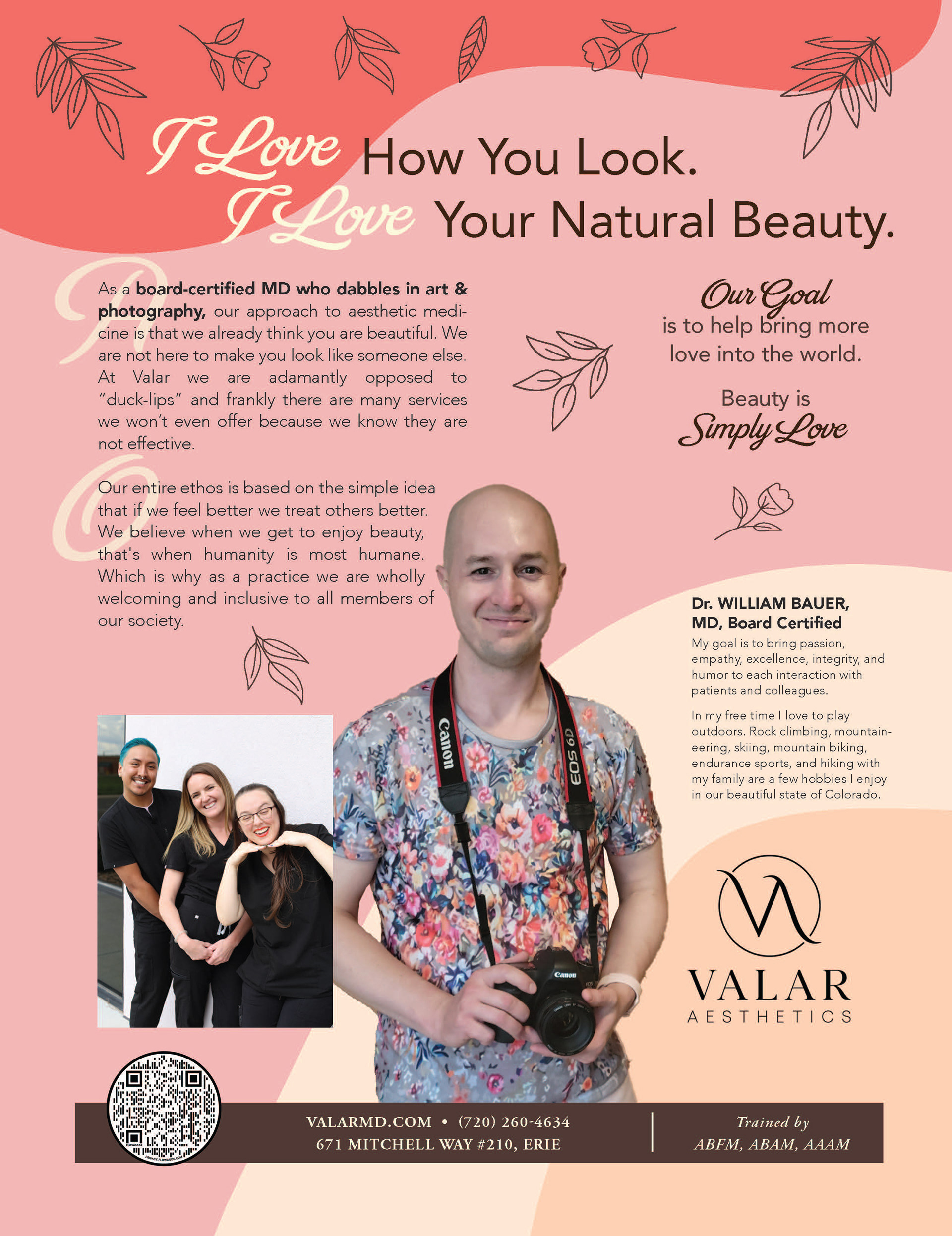 Valar Aesthetics ad 1