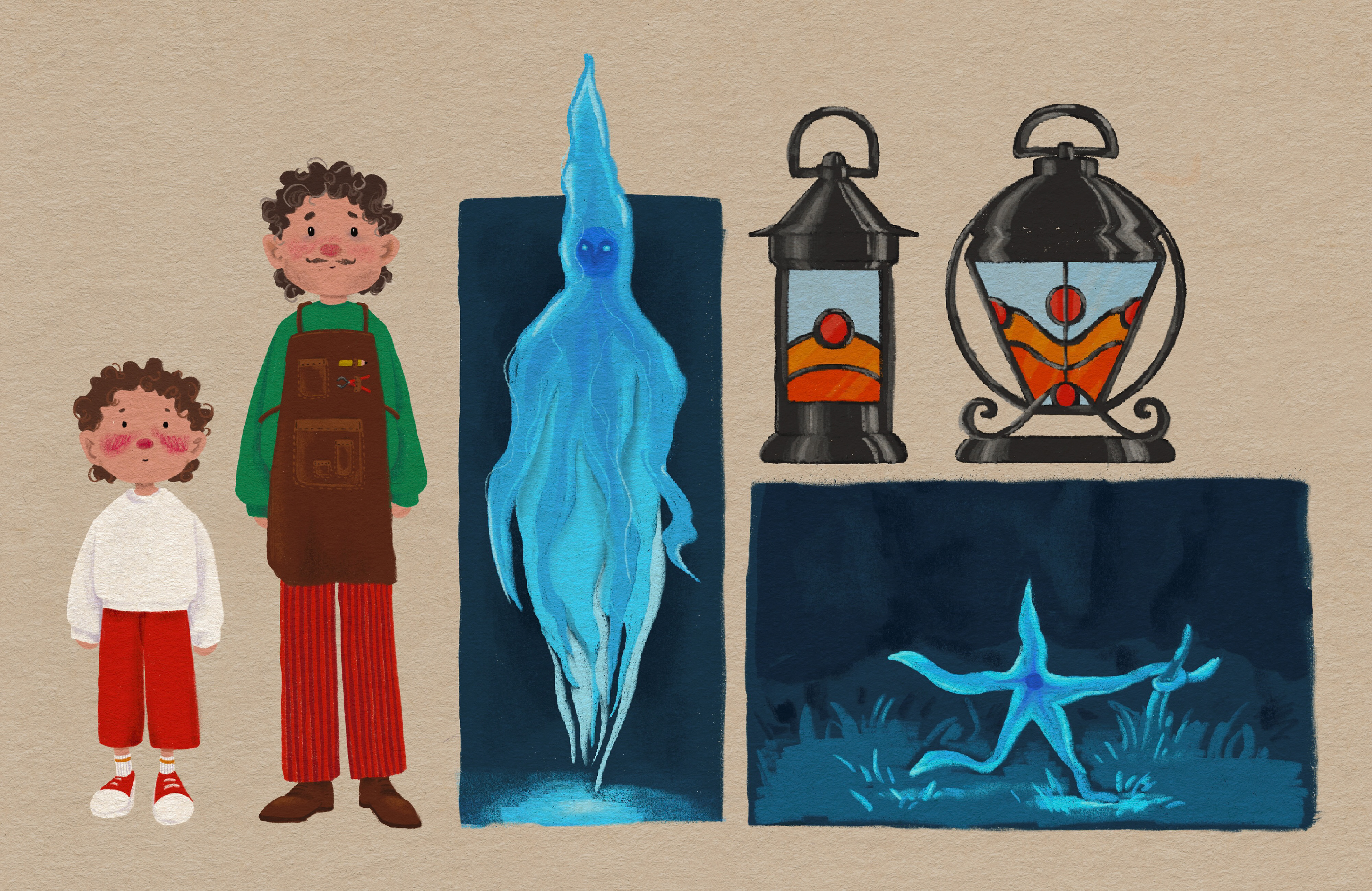 initial character sheet