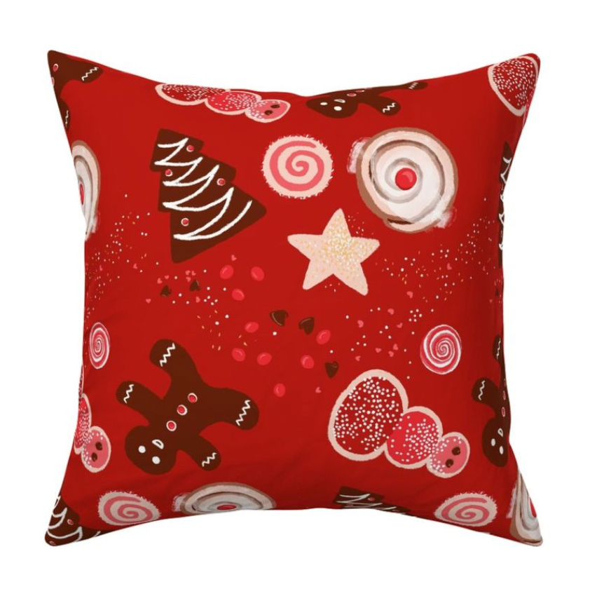 Christmas Cookies Pillow