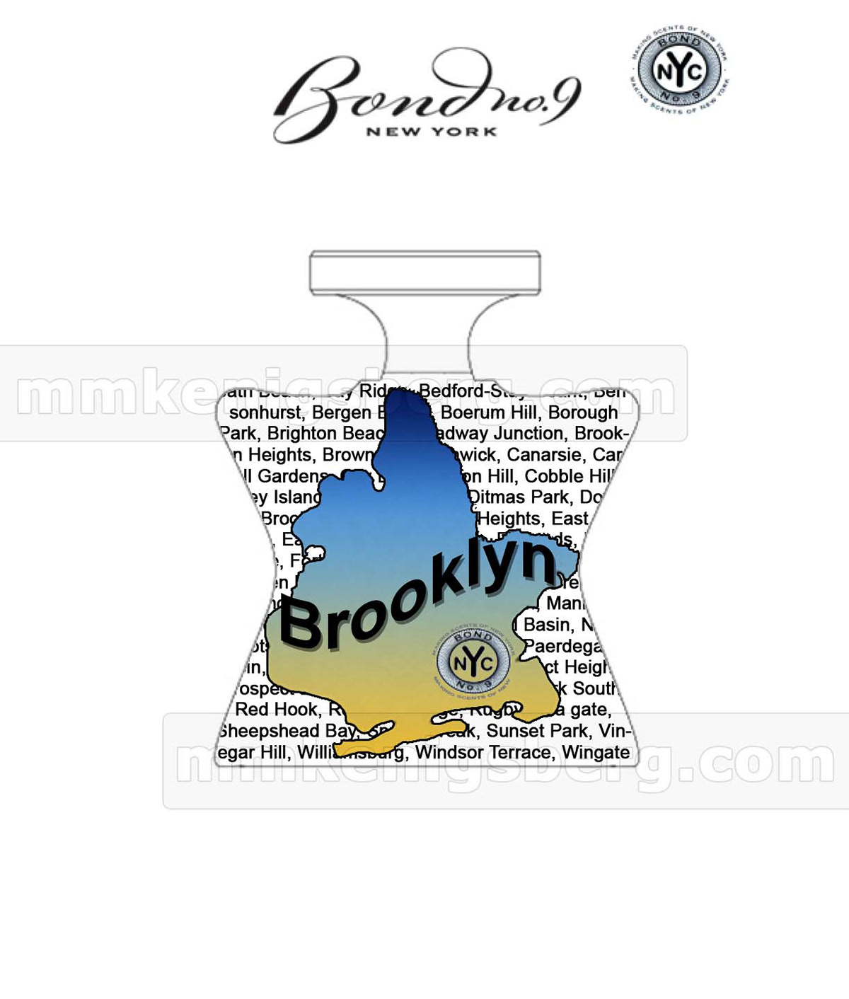 Bond No.9 perfume bottle submission