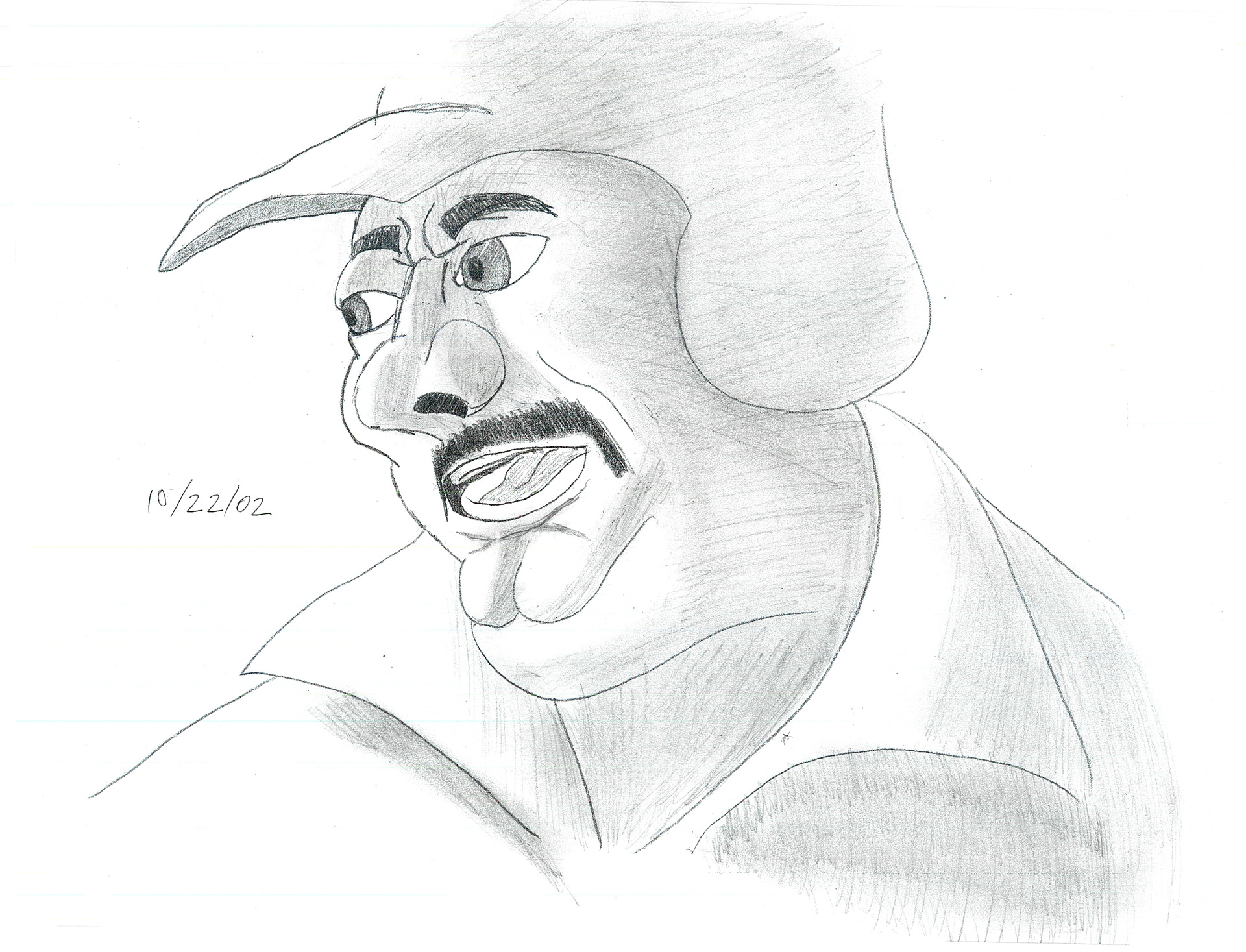 Man with Winter Hat - shadowed