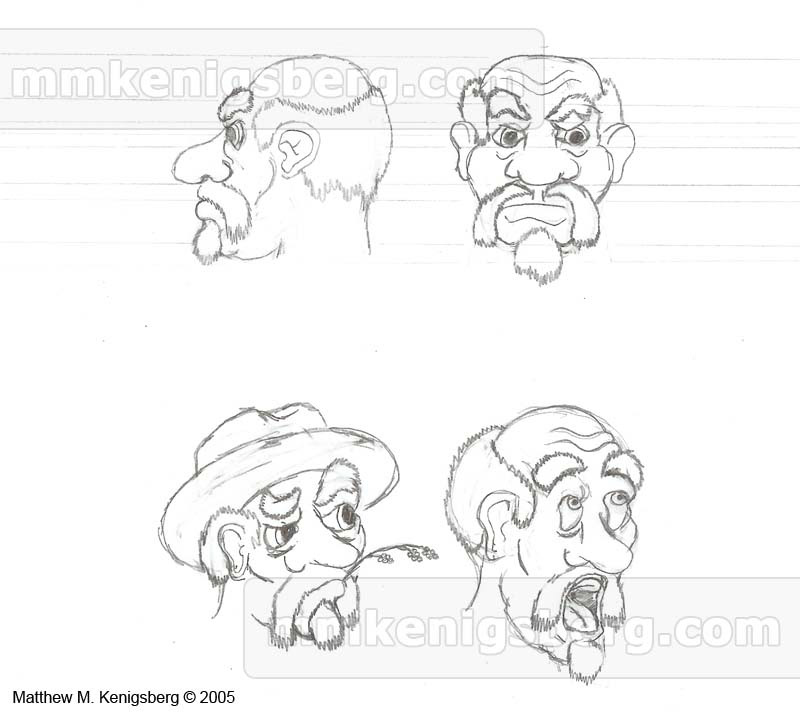 Farmer - Facial Expressions