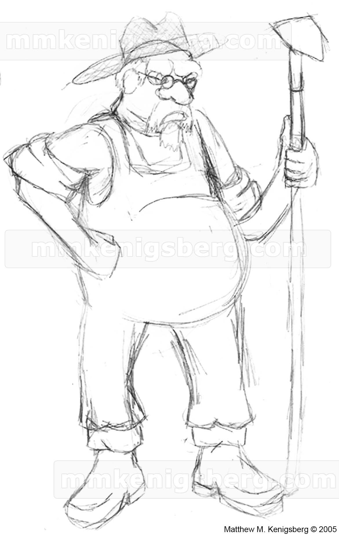 Farmer - Character Pose