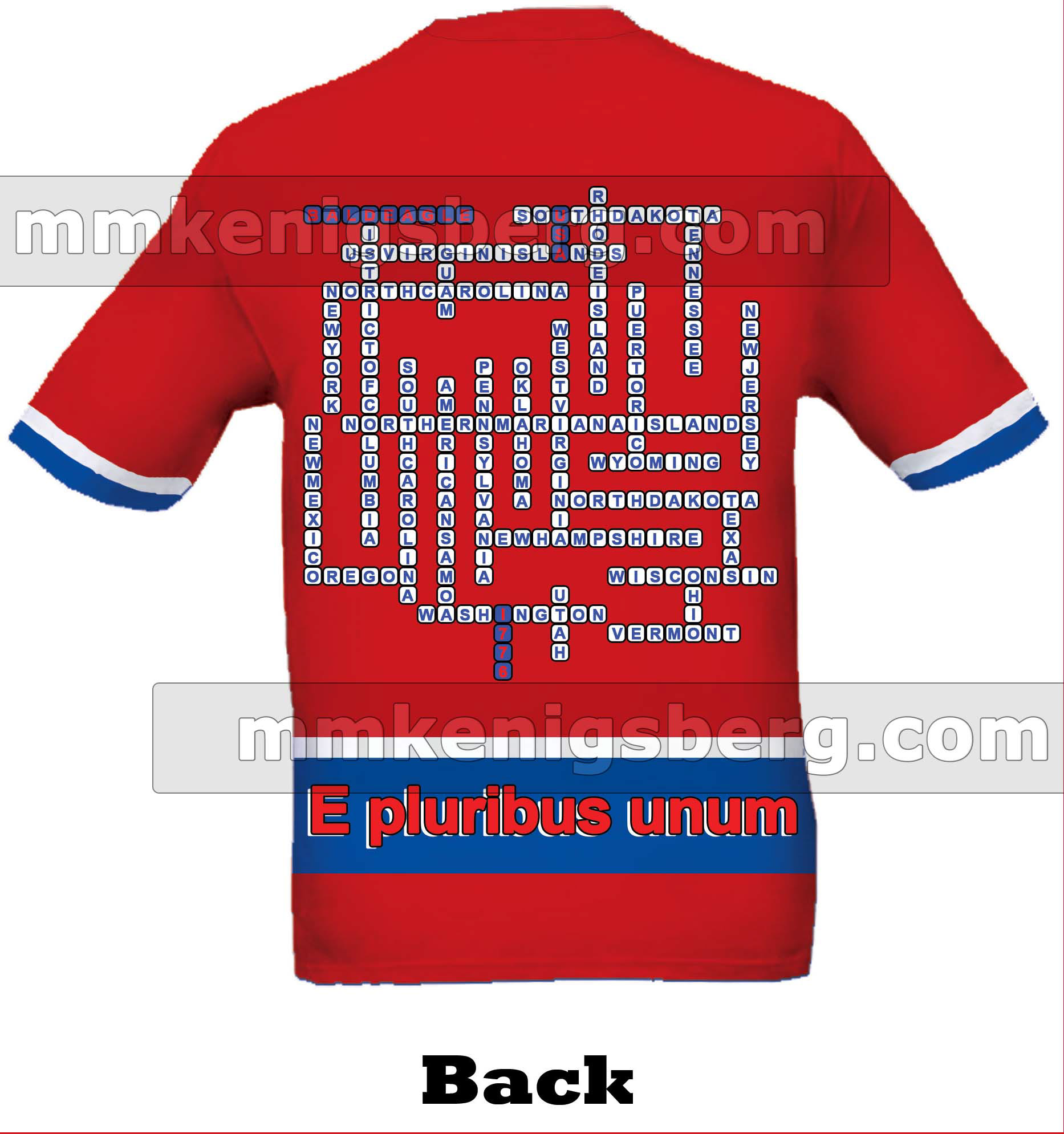 Red version: back