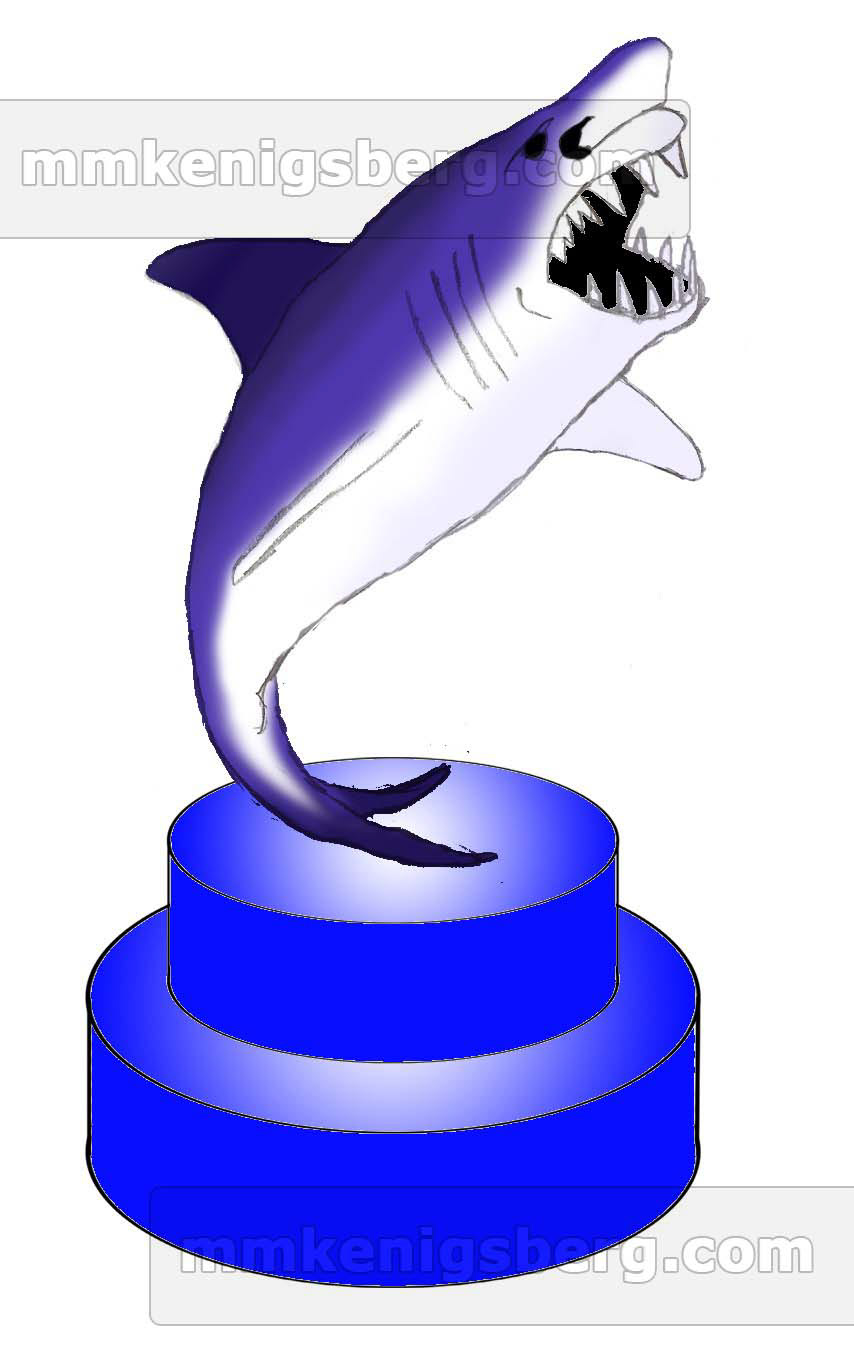 Water token: shark