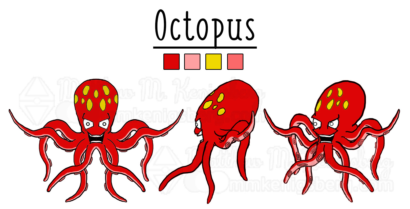 Fish Flakes Character sheet - Octopus