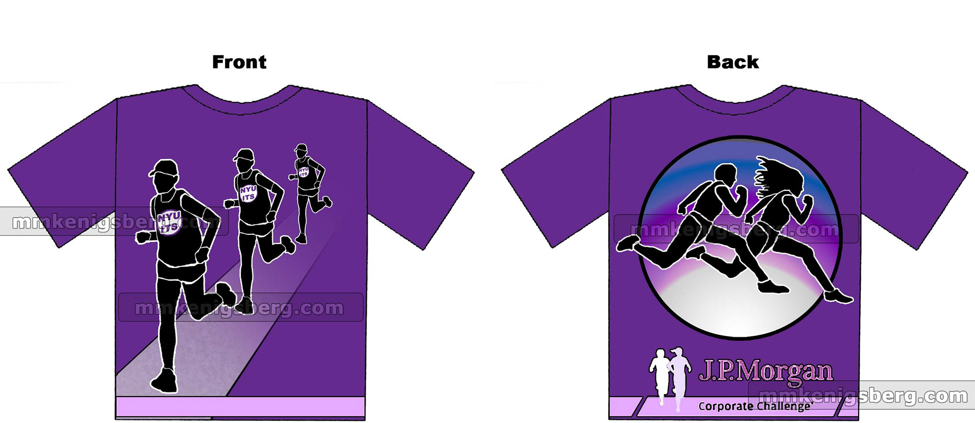 Winning submission t-shirt front and back