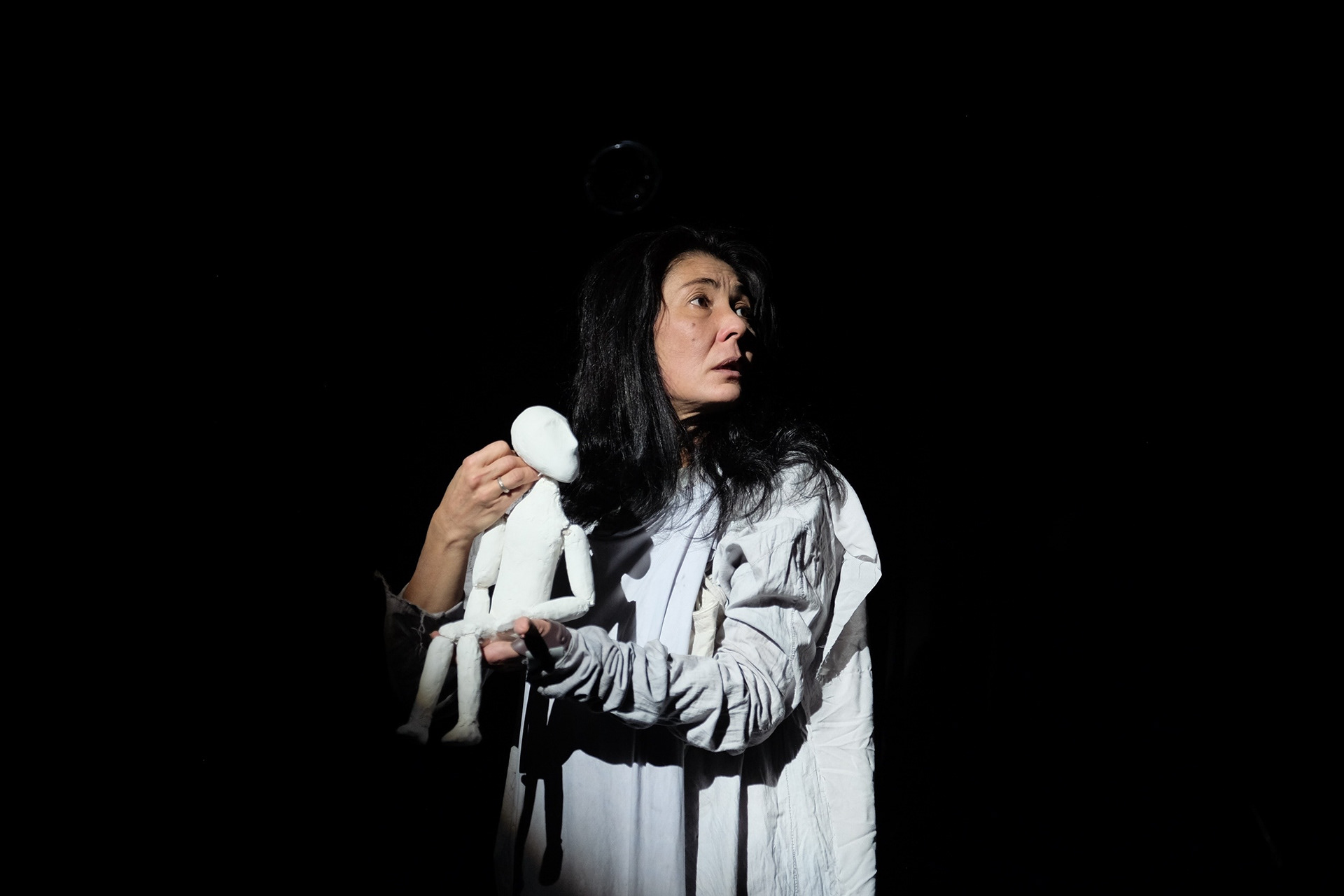 plaster tabletop puppet