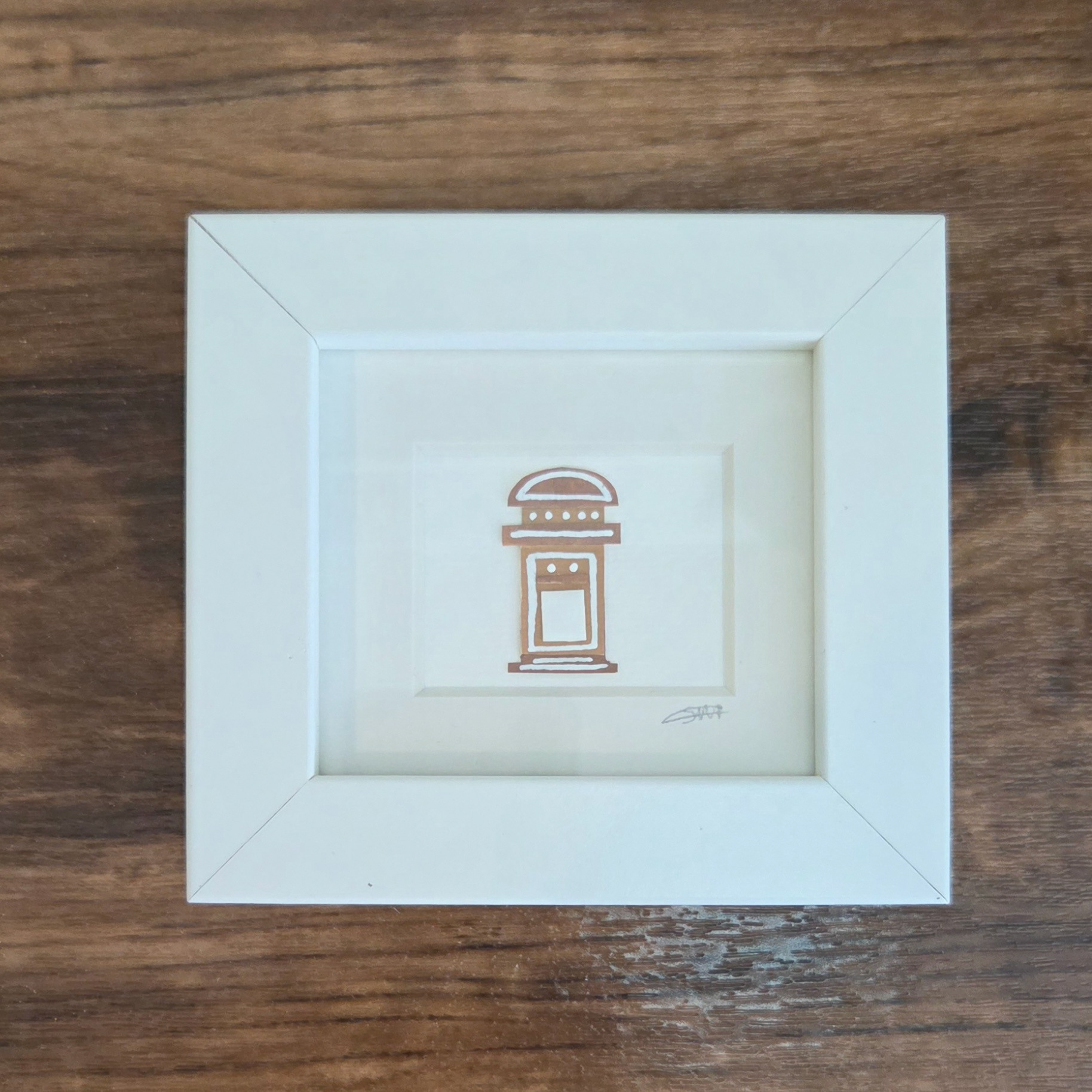 Gingerbread Postbox