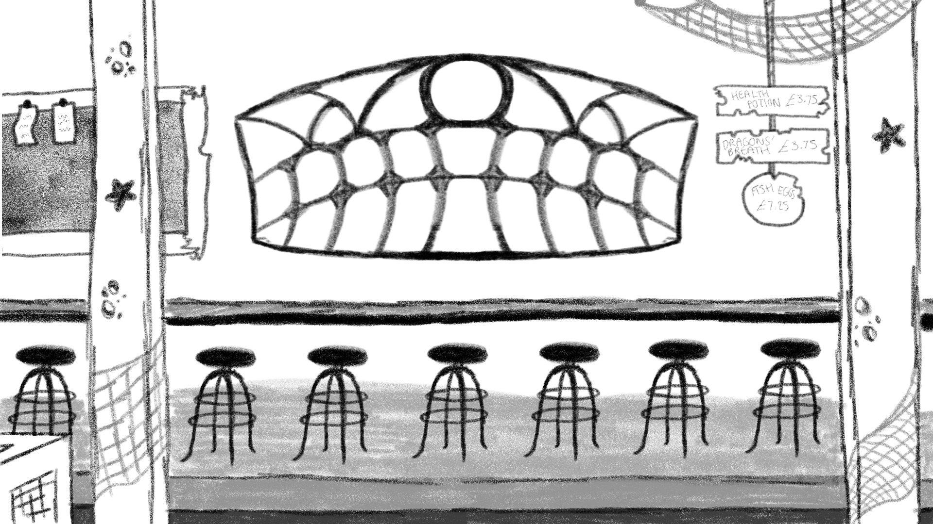 Sketch of the Inside of the Pop-Up